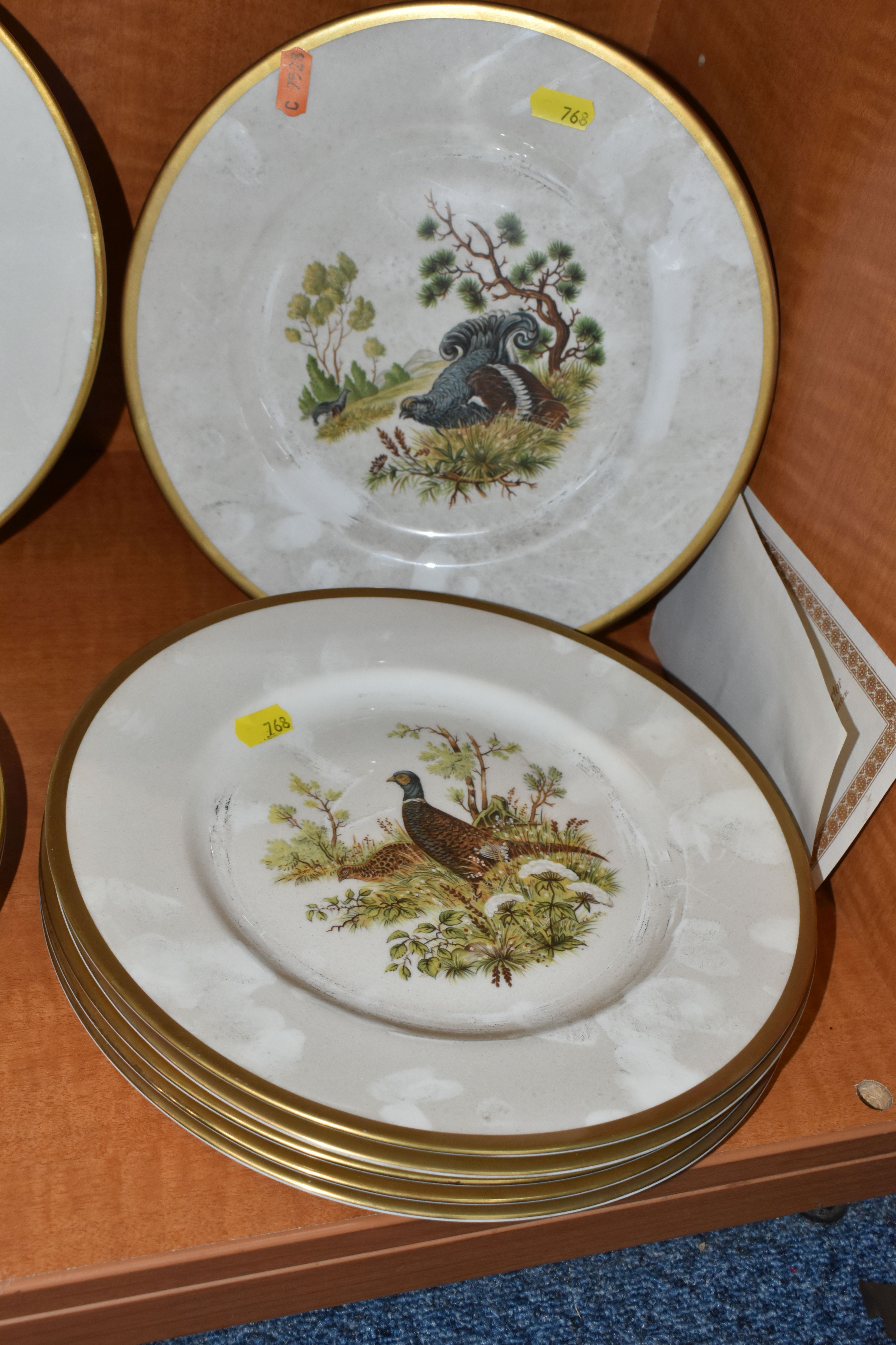 A PAIR OF FRANKLIN PORCELAIN VASES AND FOURTEEN COALPORT LIMITED EDITION BIRD THEMED COLLECTORS - Bild 4 aus 10