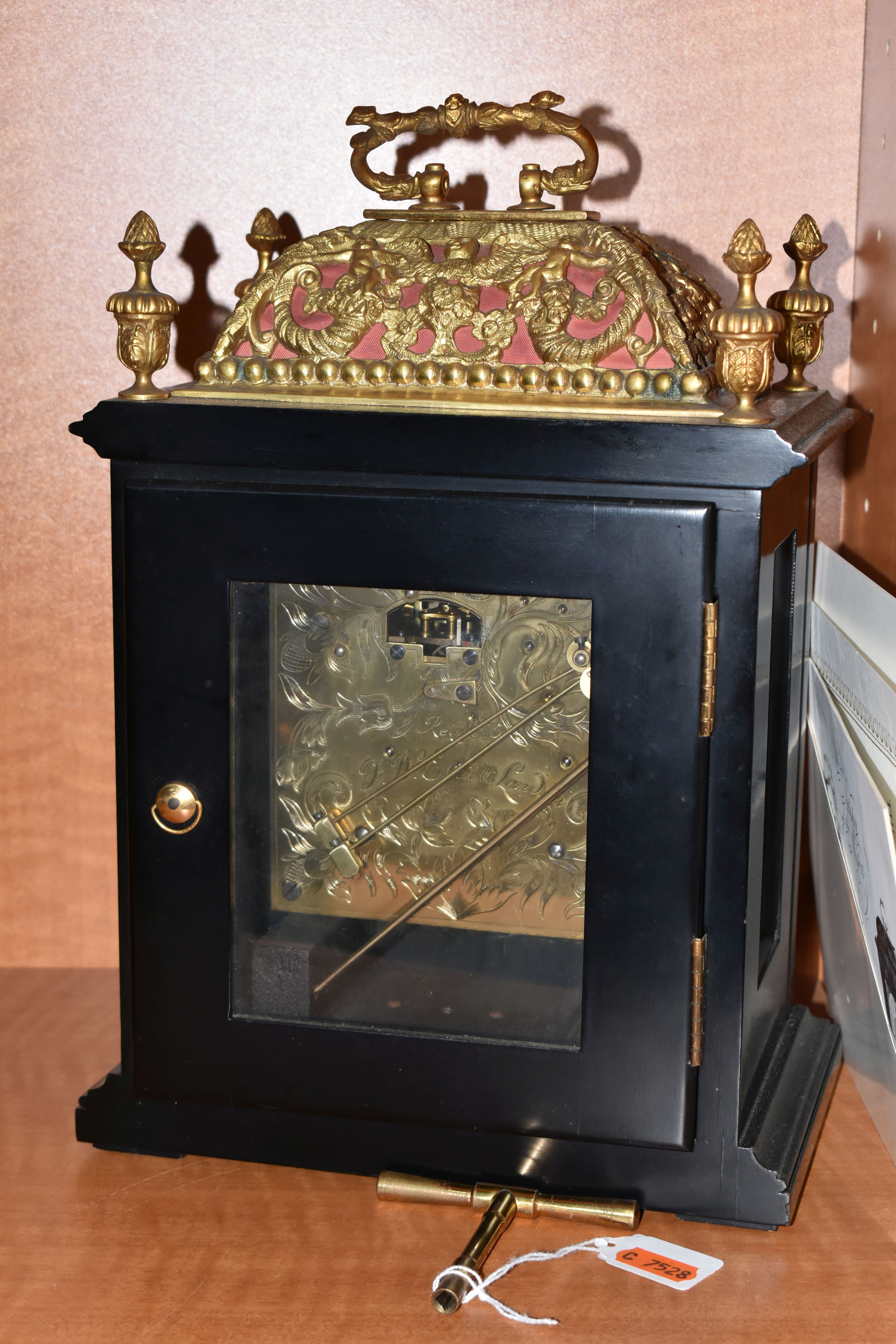 A MODERN ELLIOTT OF LONDON LIMITED EDITION 'THE GOLDEN JUBILEE CLOCK', retailed by Garrard & Co Ltd, - Image 9 of 9