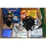 GAMEBOY ADVANCE SP, GAMEBOY, GAMES AND POKEMON CARDS, includes Monsters Inc, Super Mario Land,