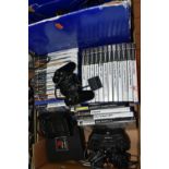 PLAYSTATION 2 CONSOLE BOXED WITH GAMES, forty seven games for PS2 and PS1 including Gran Turismo
