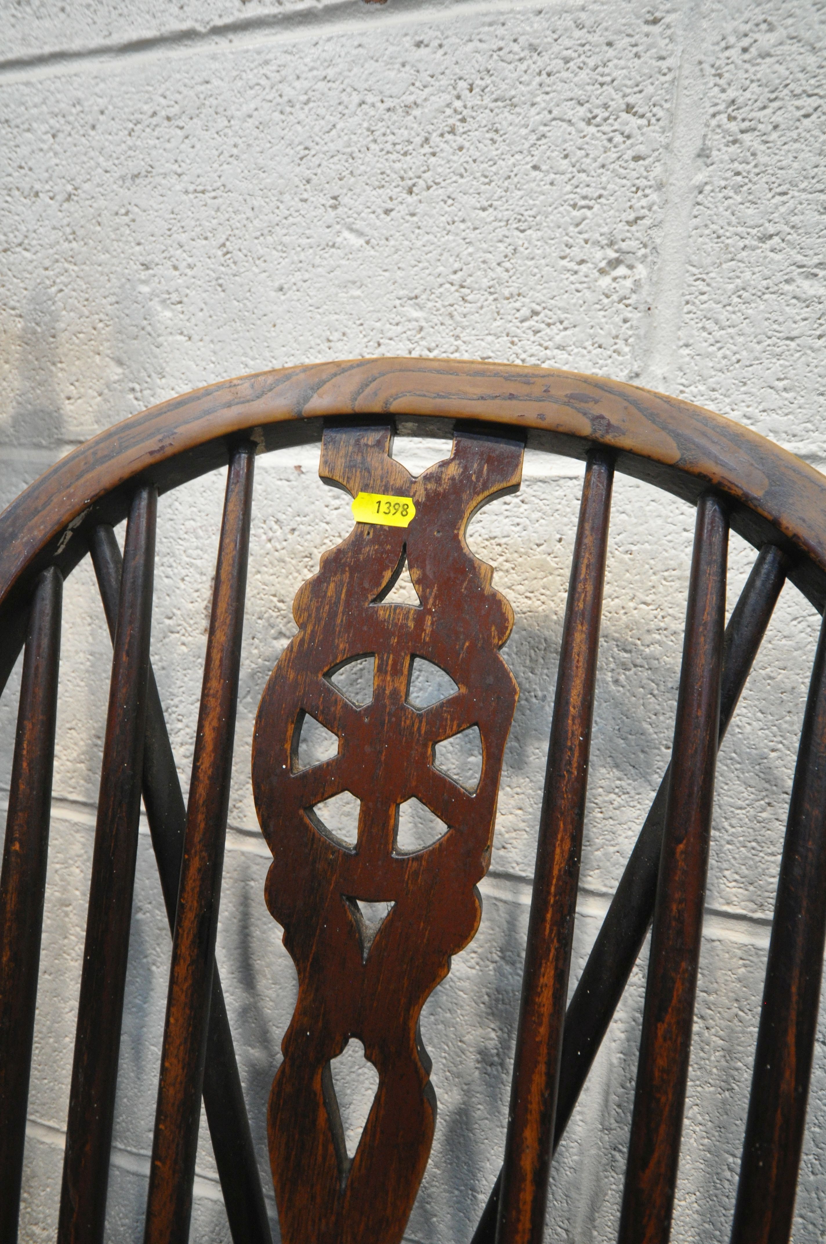 A SELECTION OF VARIOUS CHAIRS, of various ages and styles to include a carved oak high back chair, - Image 5 of 6