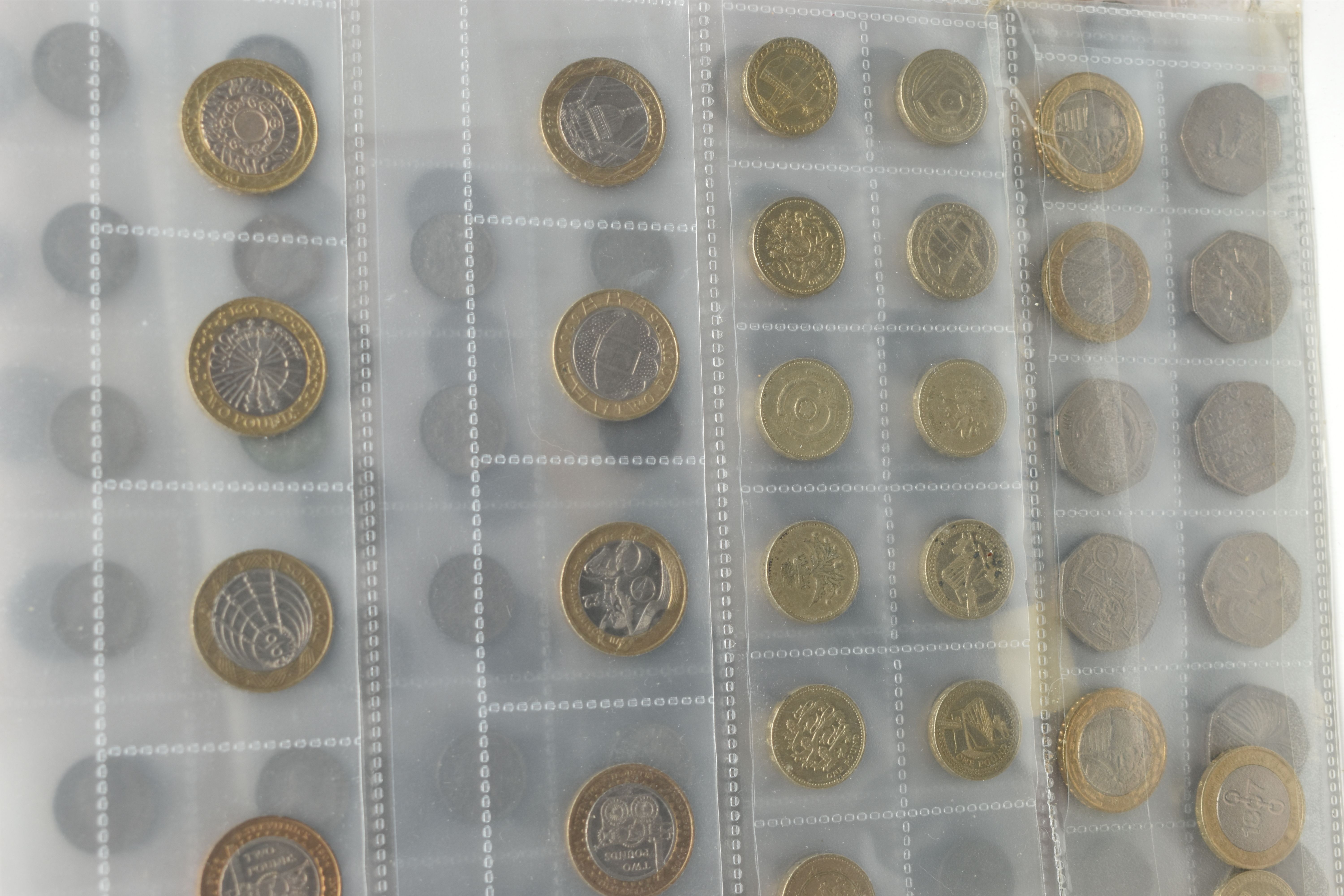 A PLASTIC STORAGE TUB CONTAINING COINS AND BANKNOTES, to include an album of 'The History Of World - Image 11 of 12
