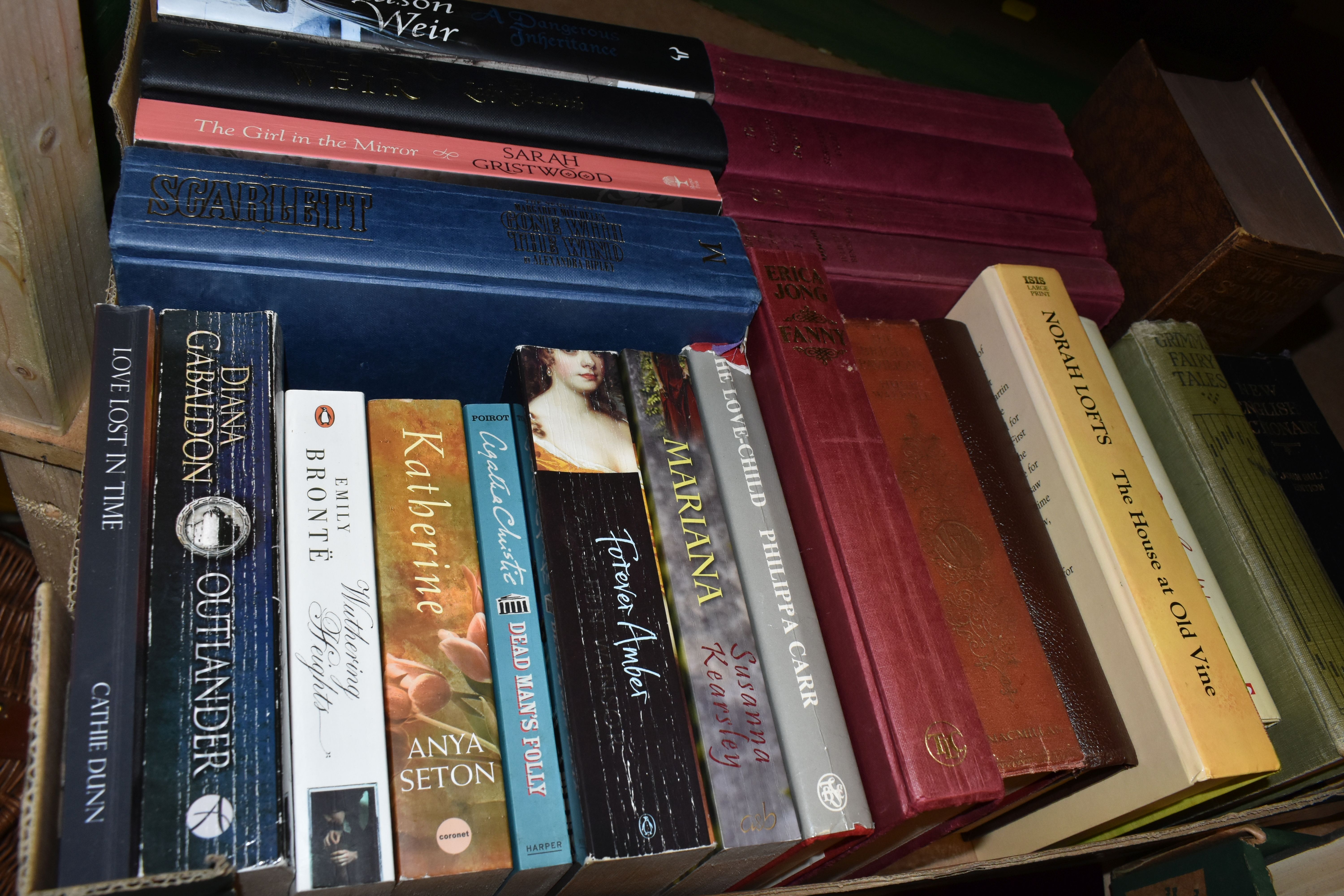 FIVE BOXES OF BOOKS containing over 165 miscellaneous titles in hardback format, mostly on the - Image 3 of 6