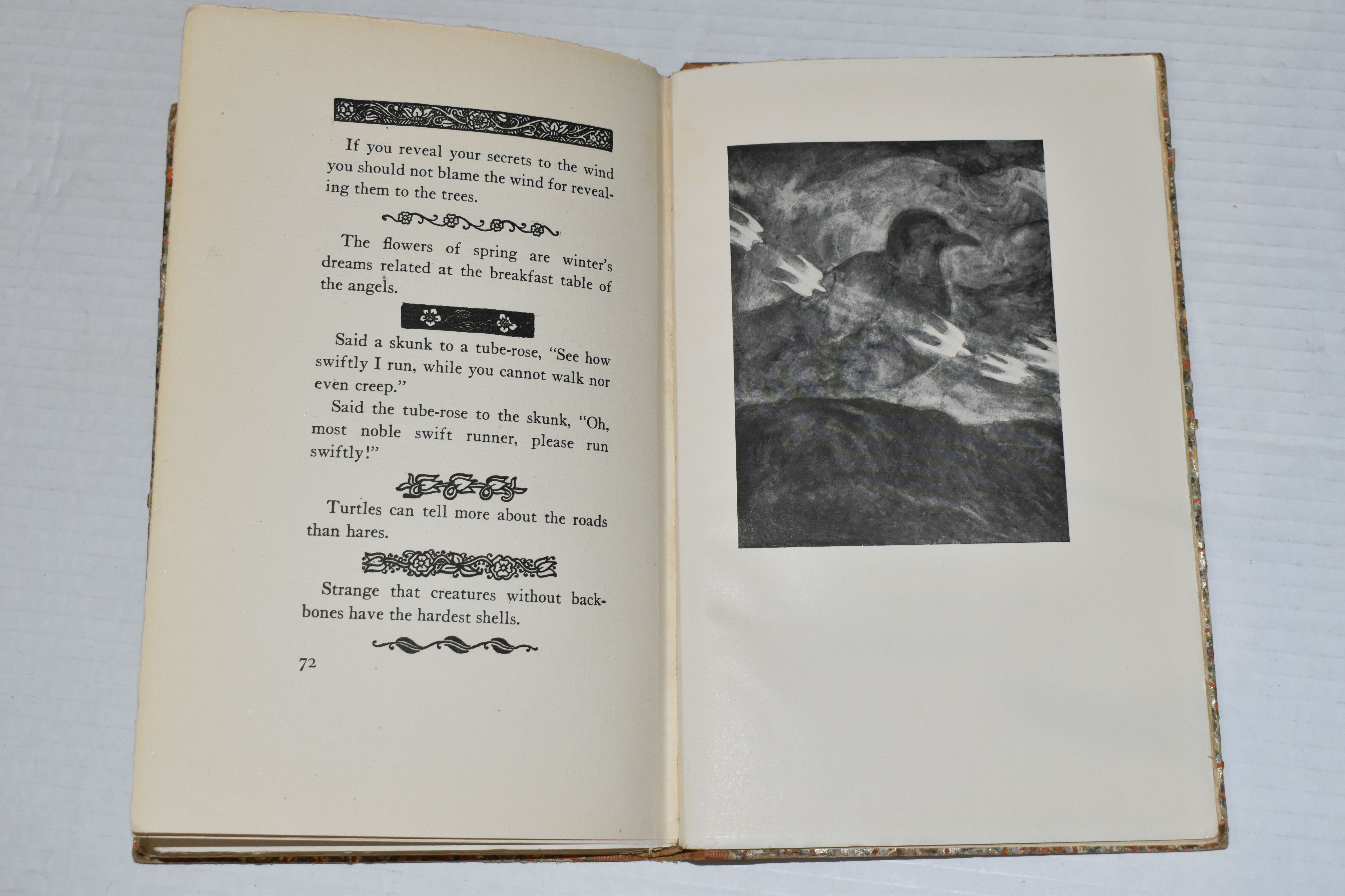 GIBRAN; KAHLIL, Sand And Foam - A Book of Aphorisms, 1st Edition; of the first edition of Sand and - Image 13 of 13