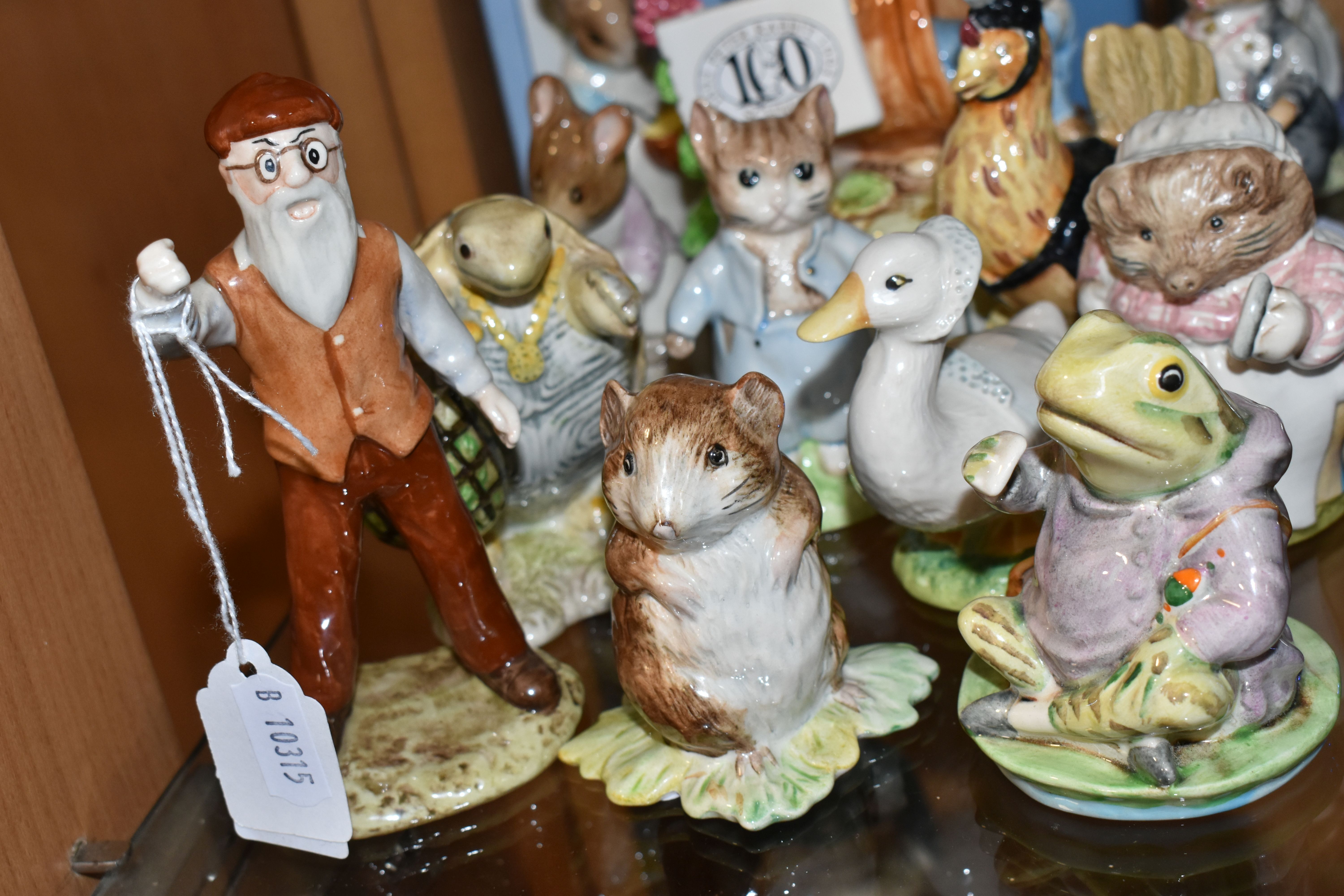 A GROUP OF BEATRIX POTTER AND BRAMBLY HEDGE FIGURES ETC, comprising Beswick Beatrix Potter - Image 2 of 7