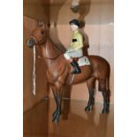 A BESWICK ARKLE FIGURE, Beswick Connoisseur model of Arkle with Pat Taaffe up, from the