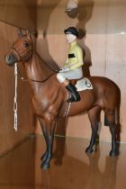 A BESWICK ARKLE FIGURE, Beswick Connoisseur model of Arkle with Pat Taaffe up, from the