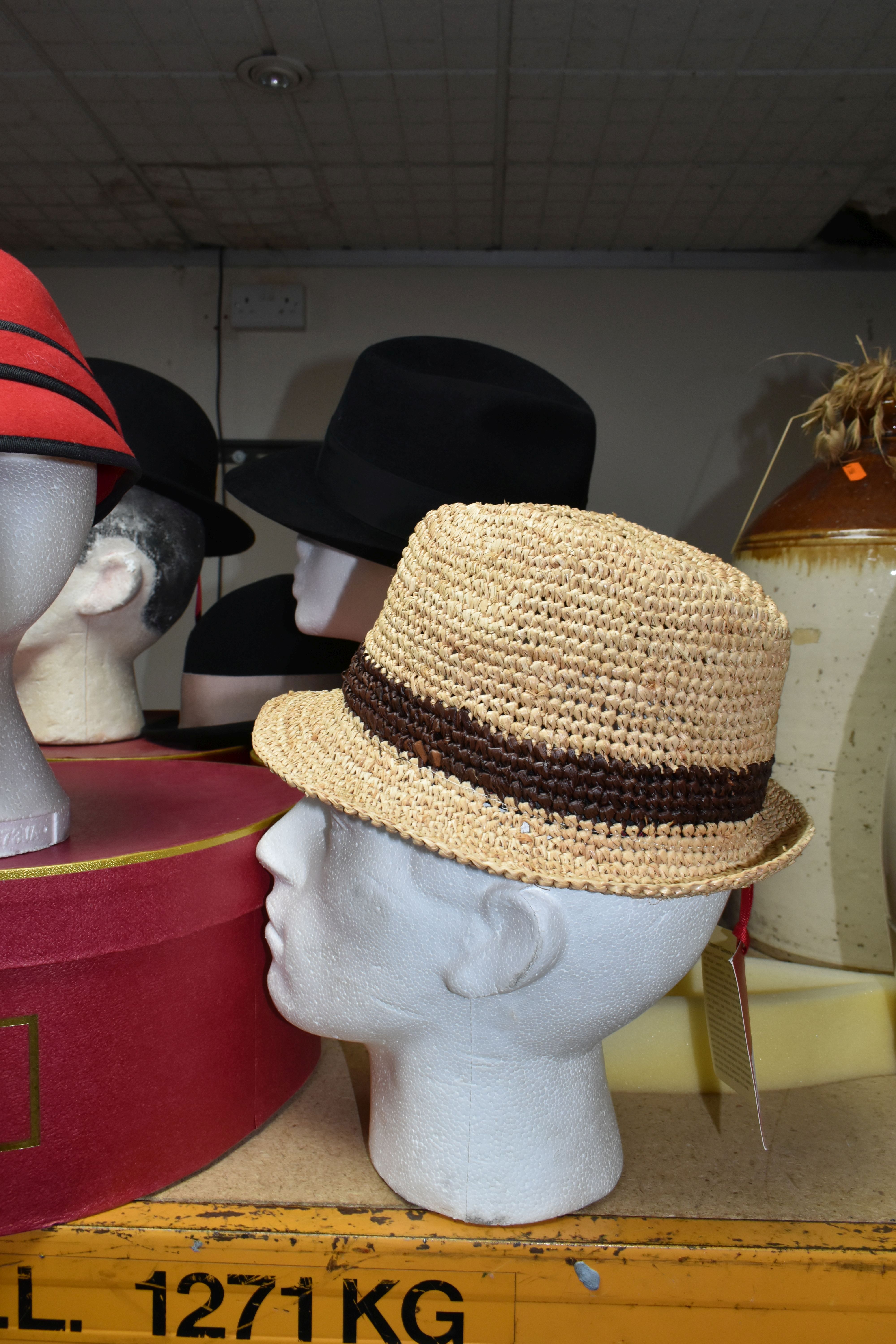 A LARGE COLLECTION OF HATS BY CHRISTY'S OF LONDON AND SIMILAR, comprising 100% wool felt trilbies, - Image 6 of 9