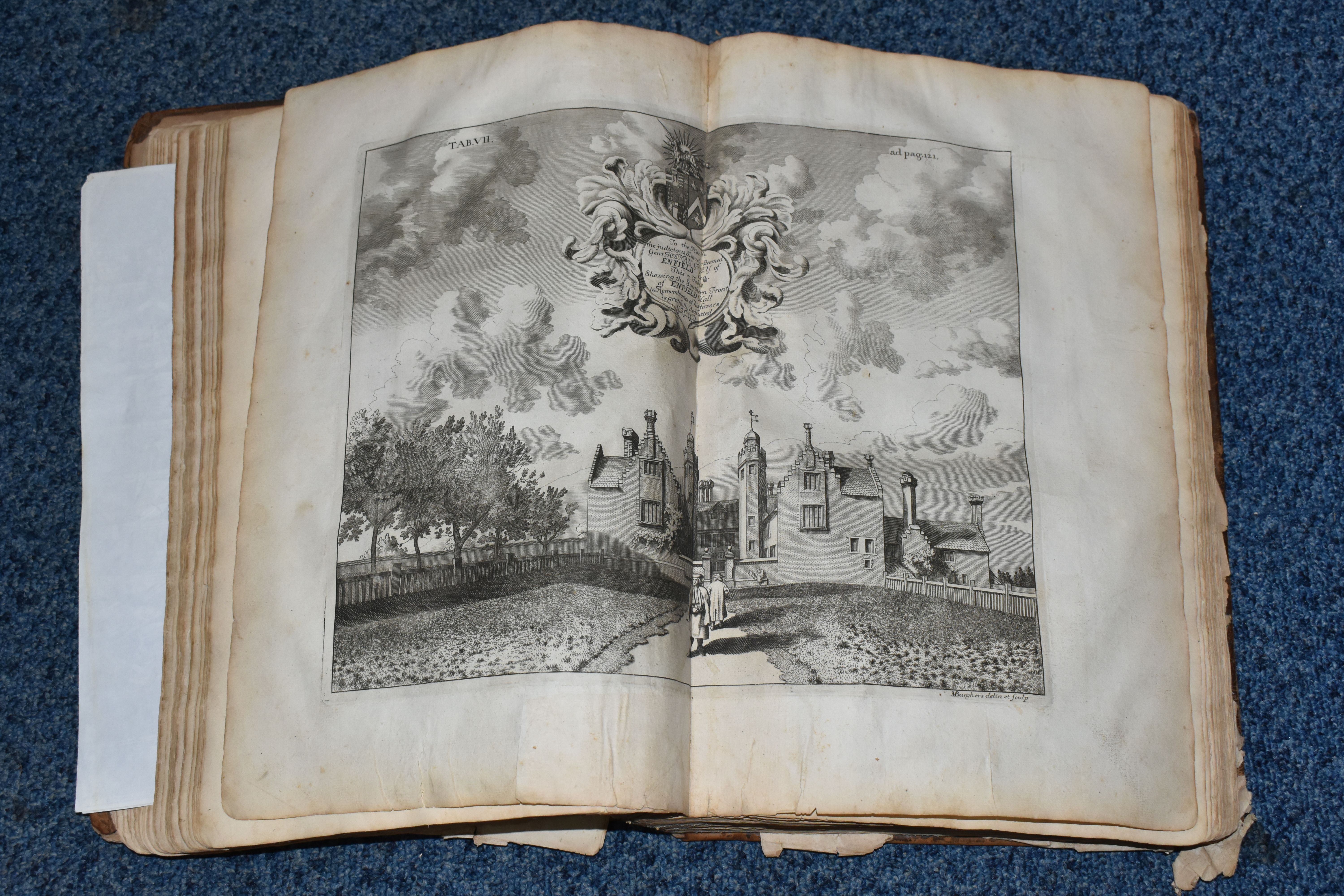 PLOT; ROBERT, THE NATURAL HISTORY OF STAFFORDSHIRE, printed at the Theatre Oxford 1686 front and - Image 14 of 16