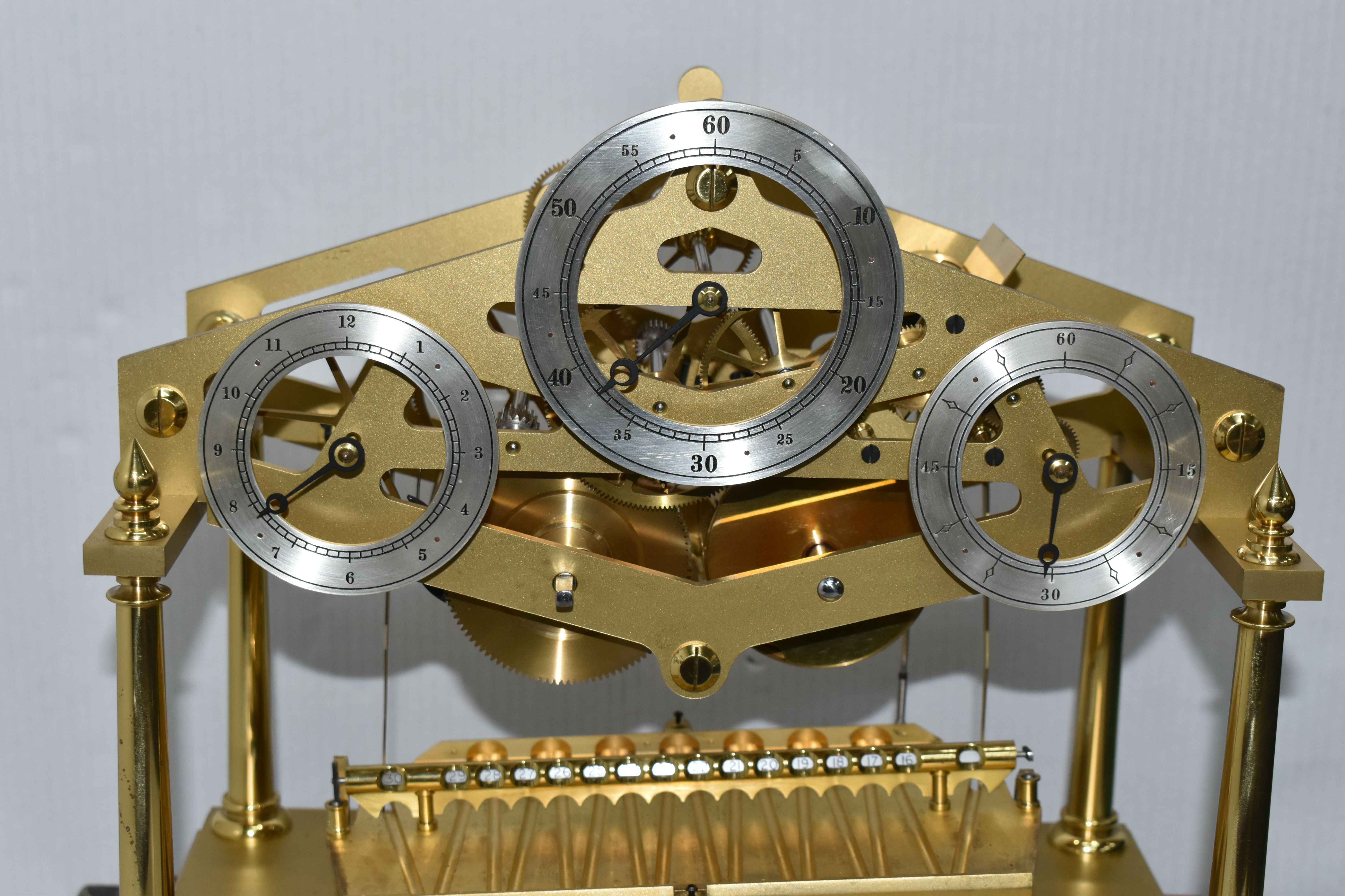 A LIMITED EDITION E. DENT & COMPANY LIMITED RE-CREATION OF THE CONGREVE ROLLING BALL CLOCK, - Image 7 of 18