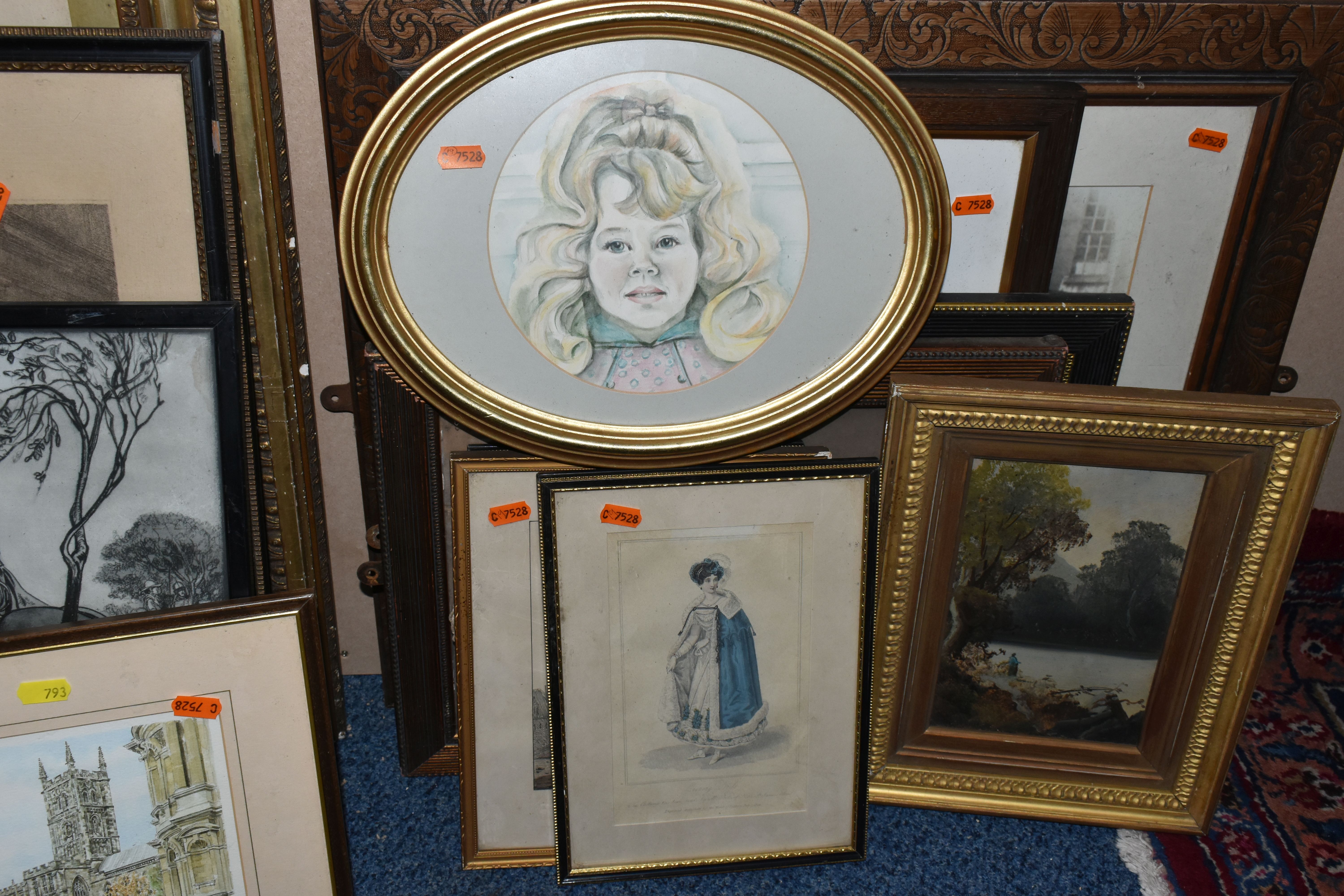 A SMALL SELECTION OF PRINTS, FACSIMILE PHOTOS, FASHION PLATES, ETC, including two Francis - Bild 6 aus 6