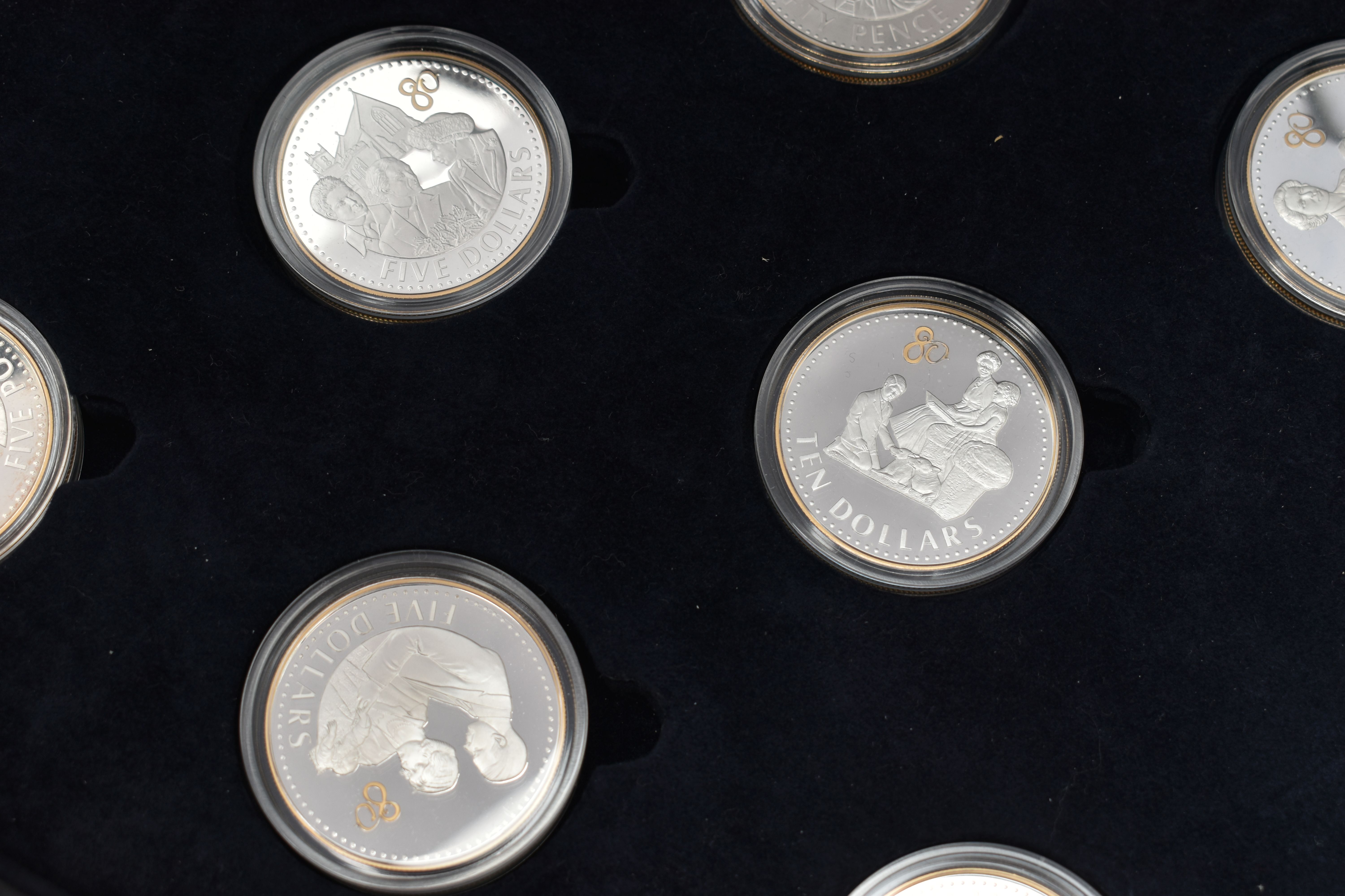 A UNITED KINGDOM ROYAL MINT 2015 PREMIUM PROOF COIN SET, of fourteen coins, Churchill Crown - One - Image 12 of 12