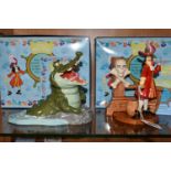 TWO BOXED ROYAL DOULTON DISNEY SHOWCASE COLLECTION 'WALT DISNEY'S PETER PAN' FIGURES, comprising