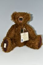 A LIMITED EDITION DEAN'S RAG BOOK TEDDY BEAR, 'Dion' with attached certificate numbered 99/400,