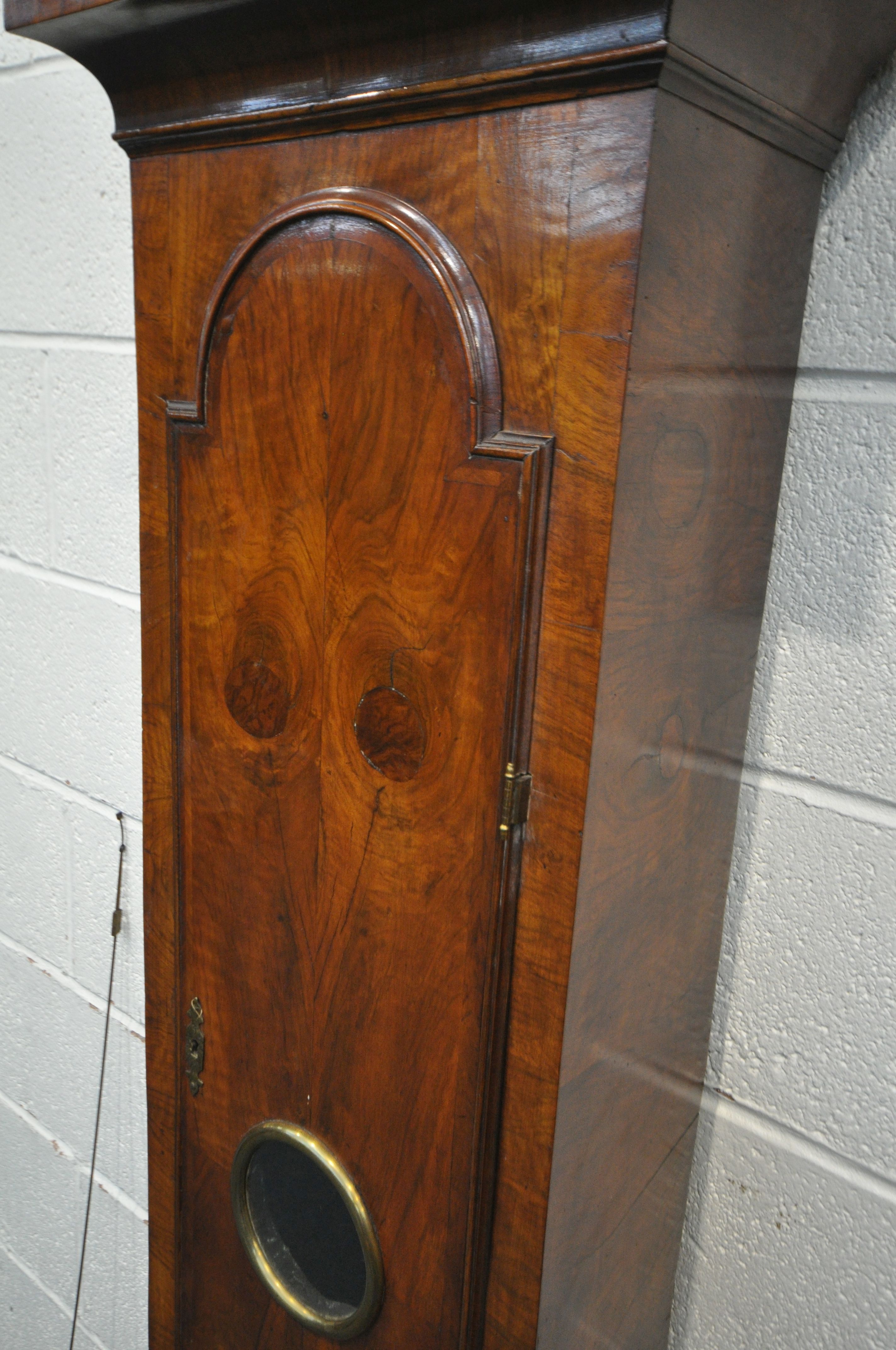 A GEORGE II WALNUT ONE-MONTH DURATION LONGCASE CLOCK, BY SAMUEL STRETCH OF BRISTOL, circa 1730, - Image 14 of 19