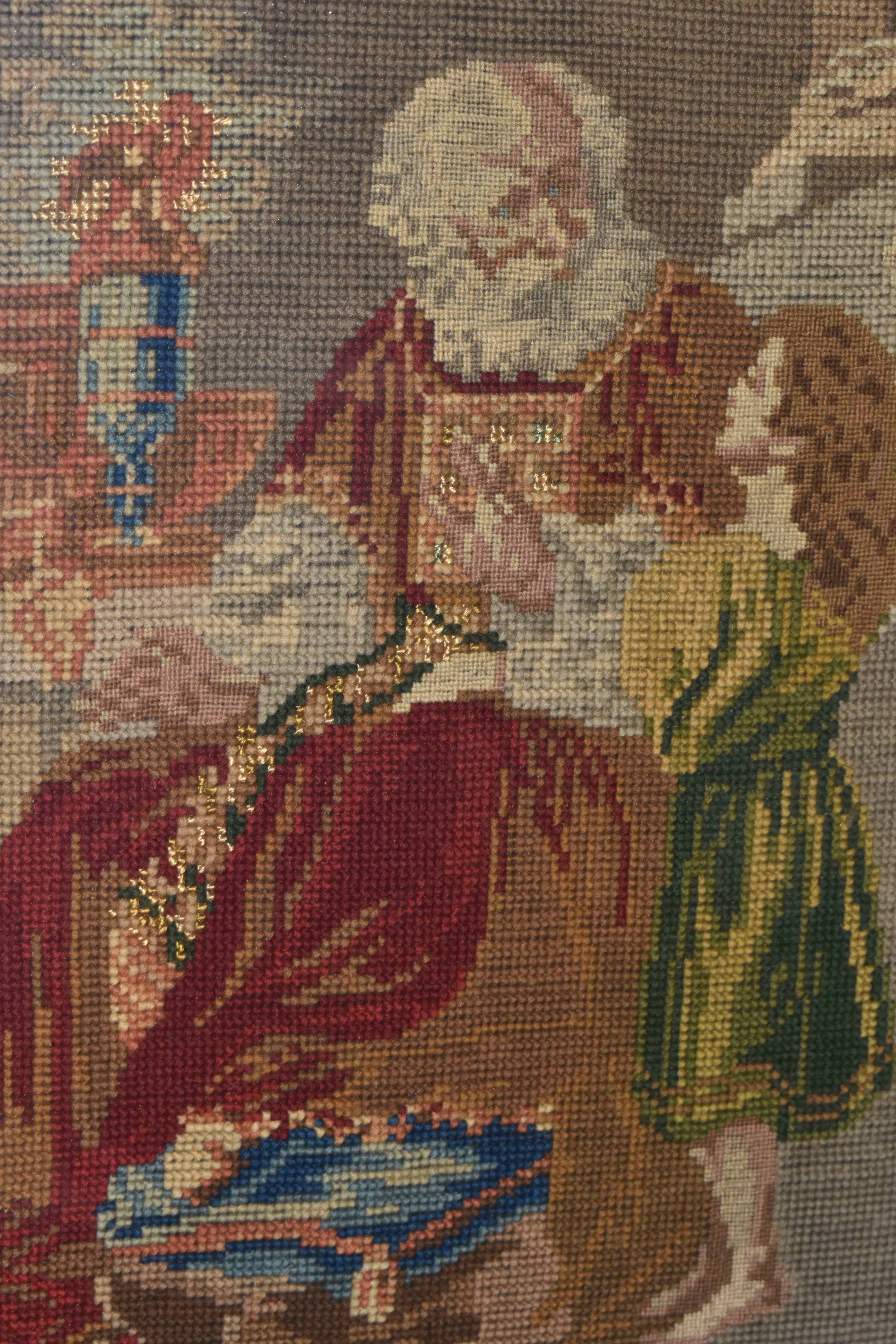 19TH CENTURY ENGLISH SCHOOL 'SAMUEL AND ELI', a biblical scene depicting the Prophet Samuel in - Bild 3 aus 5