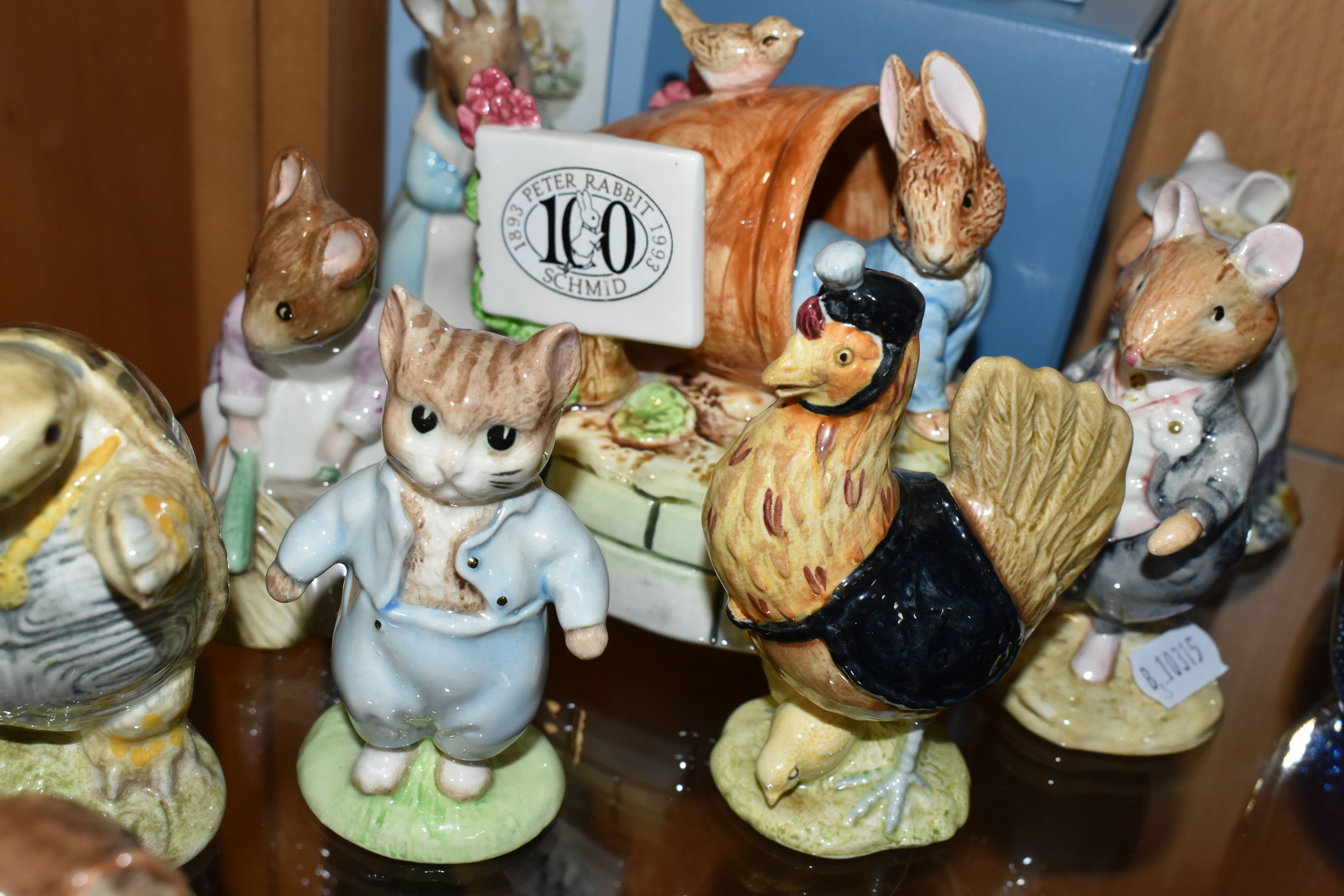 A GROUP OF BEATRIX POTTER AND BRAMBLY HEDGE FIGURES ETC, comprising Beswick Beatrix Potter - Image 5 of 7