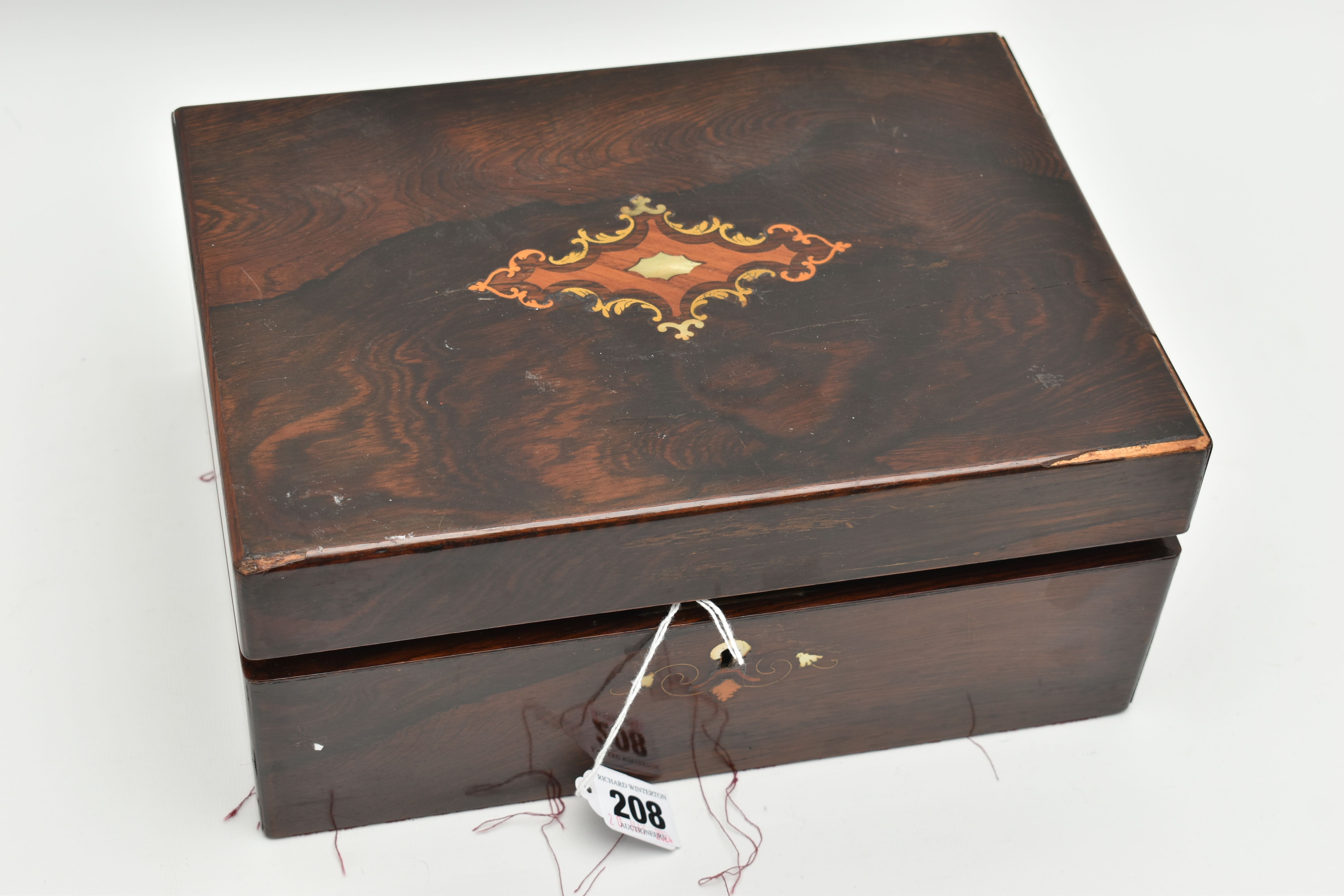 A WOODEN BOX WITH ASSORTED PENS, a hinged wooden box encasing a selection of fountain pens, names to - Image 5 of 5