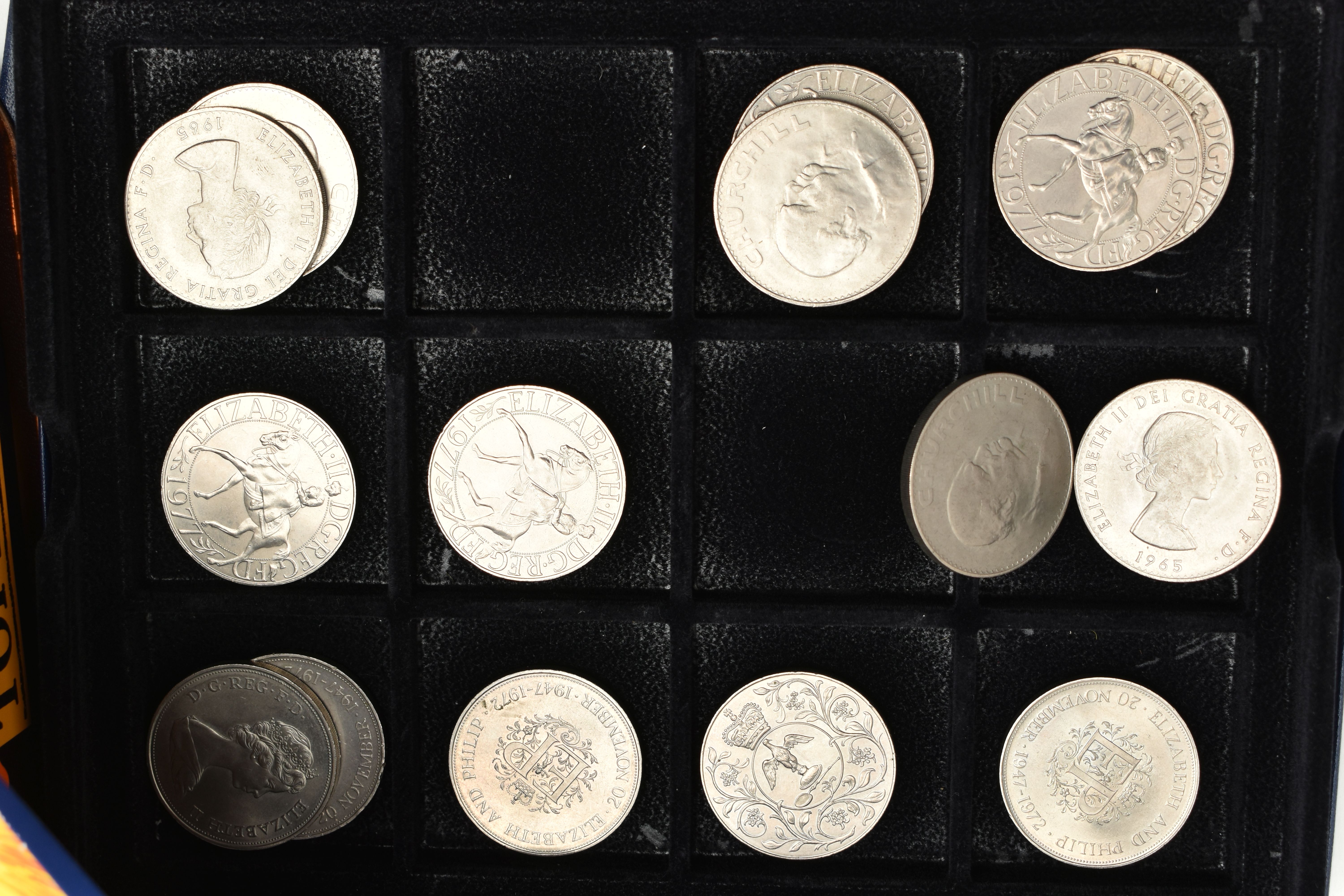 A LARGE AND HEAVY BOX CONTAINING COINS AND COMMEMORATIVES, to include 2018 Commemorative Proof - Image 6 of 6