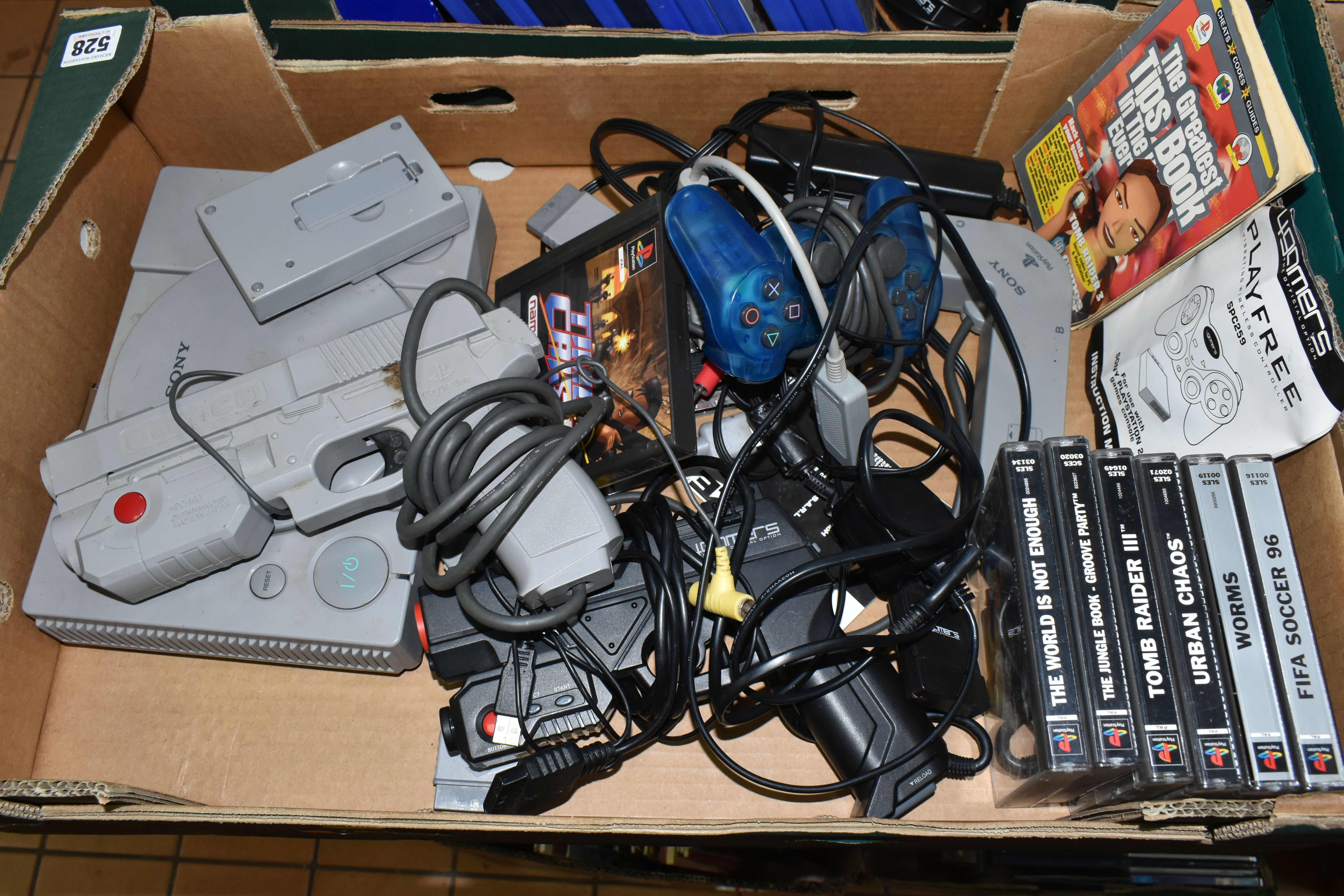 PLAYSTATION CONSOLE WITH GAMES AND ACCESSORIES, includes The World Is Not Enough, Jungle Book Groove - Image 2 of 2