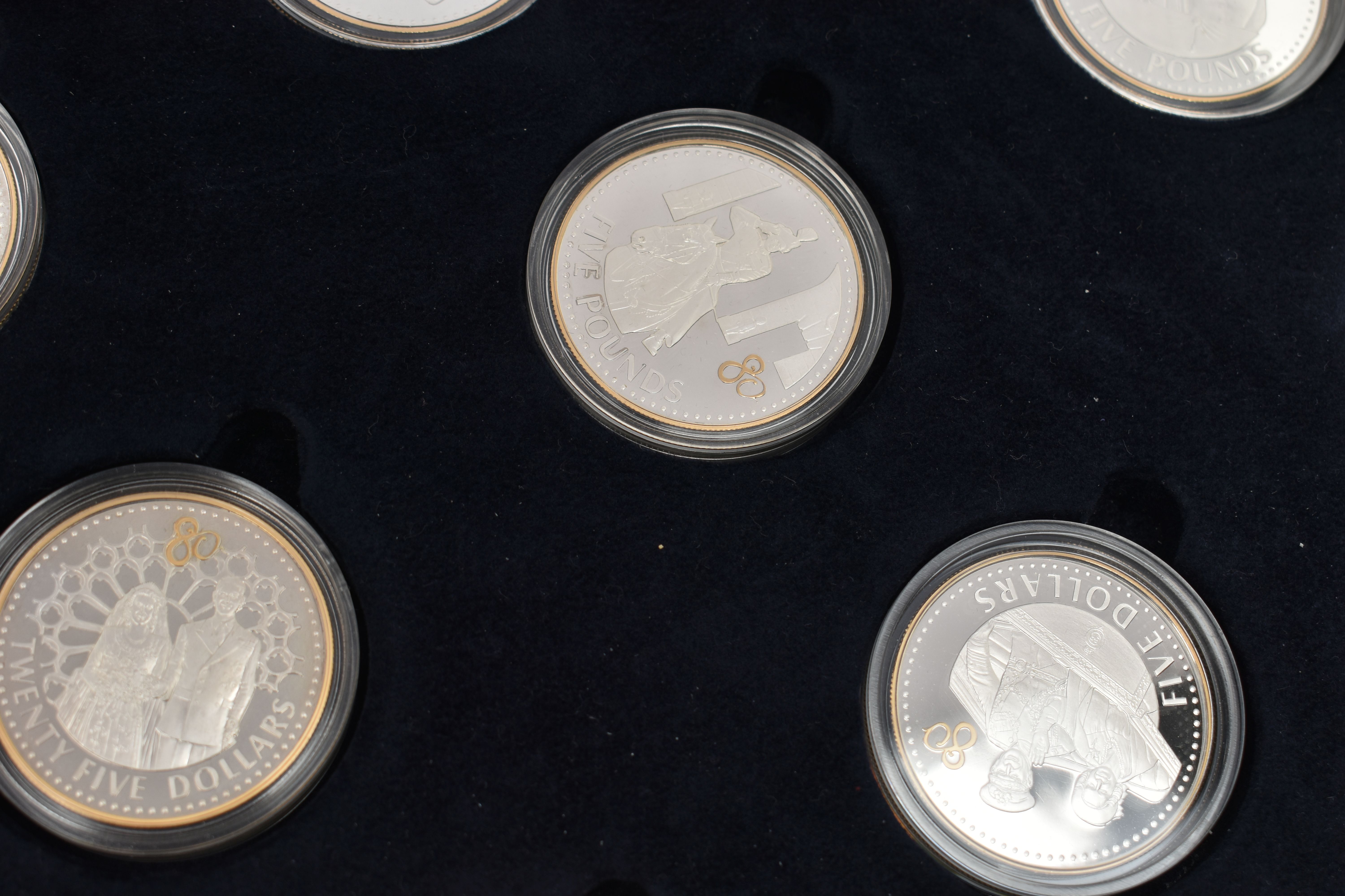 A UNITED KINGDOM ROYAL MINT 2015 PREMIUM PROOF COIN SET, of fourteen coins, Churchill Crown - One - Image 10 of 12