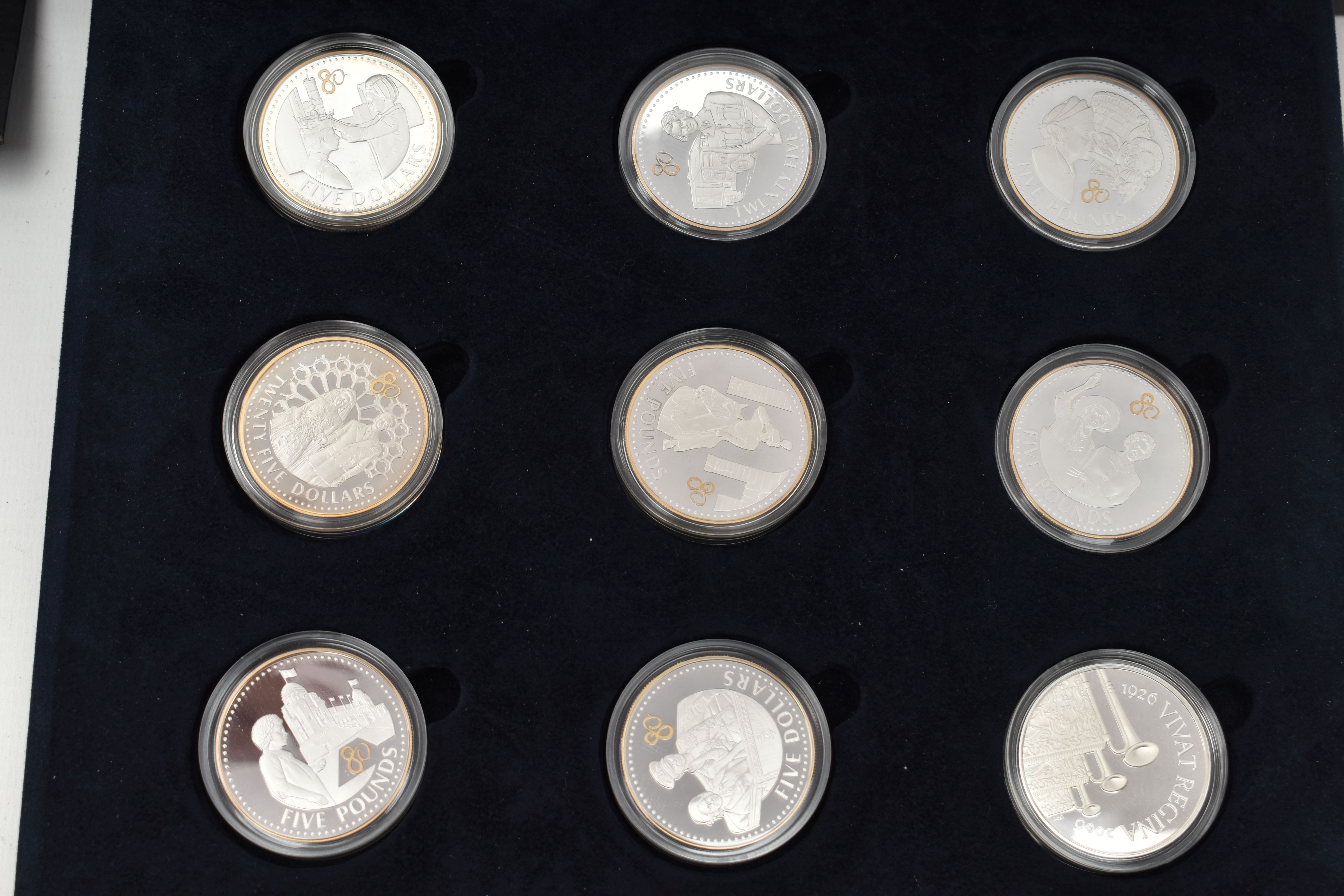 A UNITED KINGDOM ROYAL MINT 2015 PREMIUM PROOF COIN SET, of fourteen coins, Churchill Crown - One - Image 9 of 12