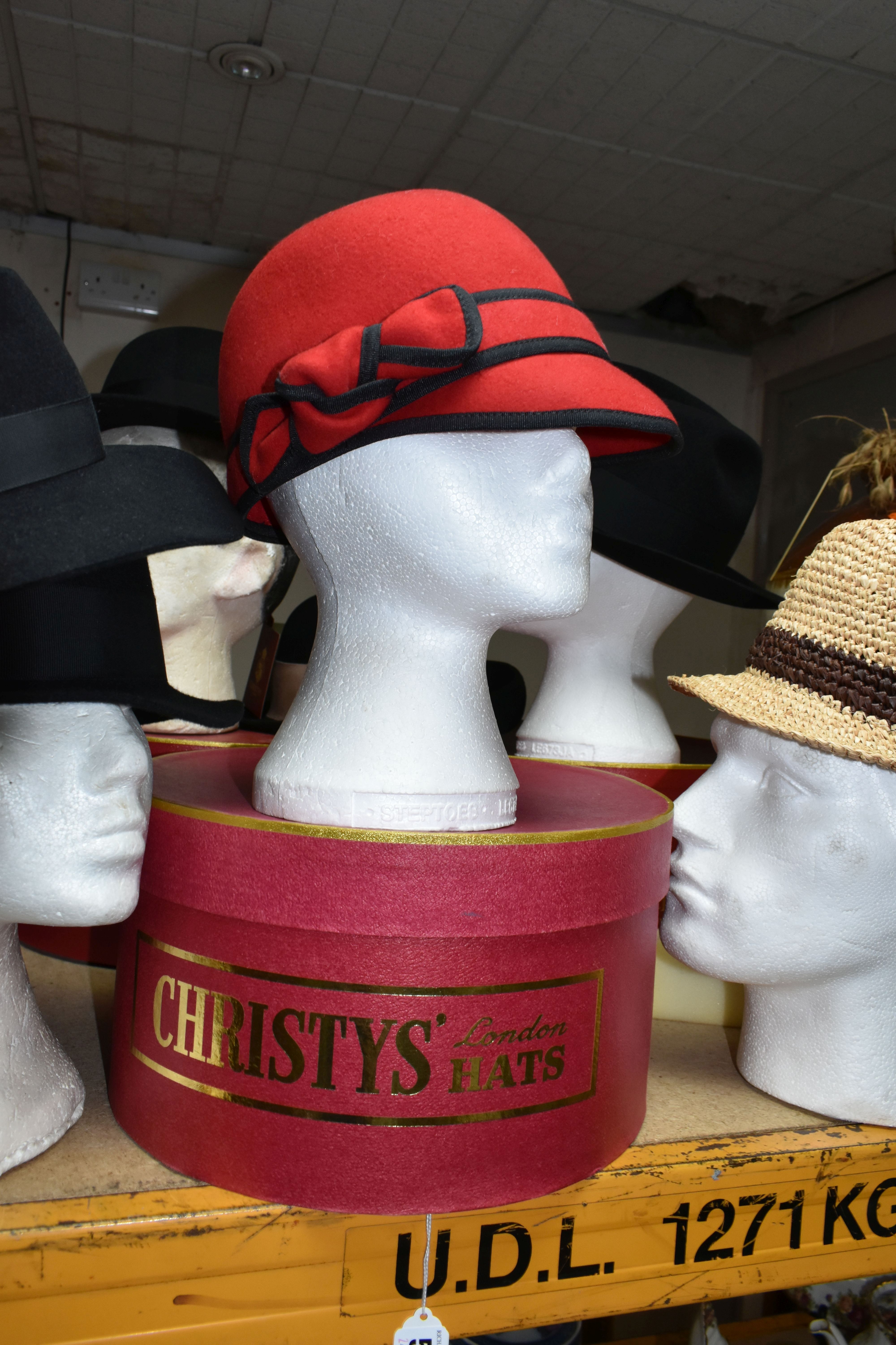 A LARGE COLLECTION OF HATS BY CHRISTY'S OF LONDON AND SIMILAR, comprising 100% wool felt trilbies, - Image 5 of 9