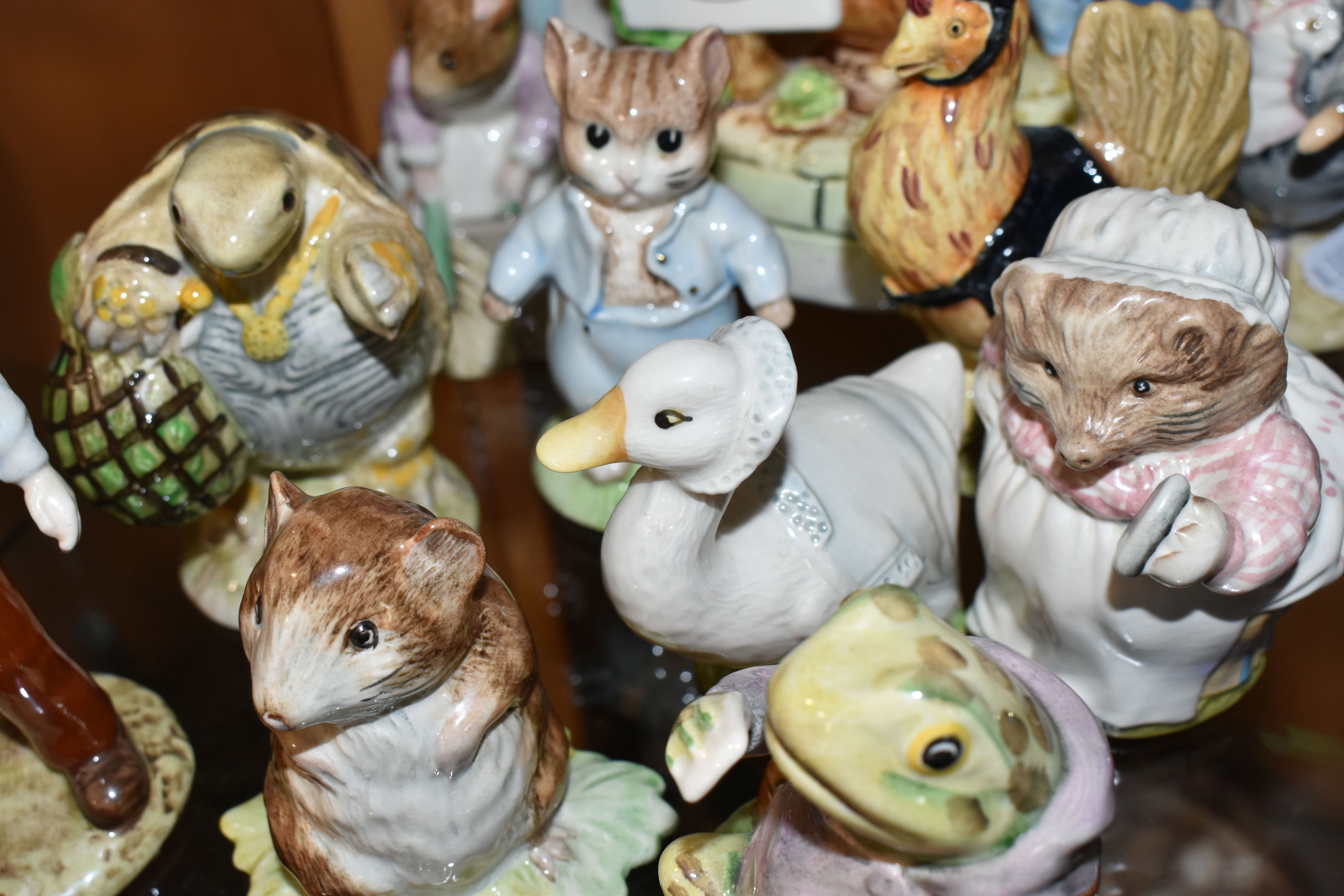 A GROUP OF BEATRIX POTTER AND BRAMBLY HEDGE FIGURES ETC, comprising Beswick Beatrix Potter - Image 4 of 7