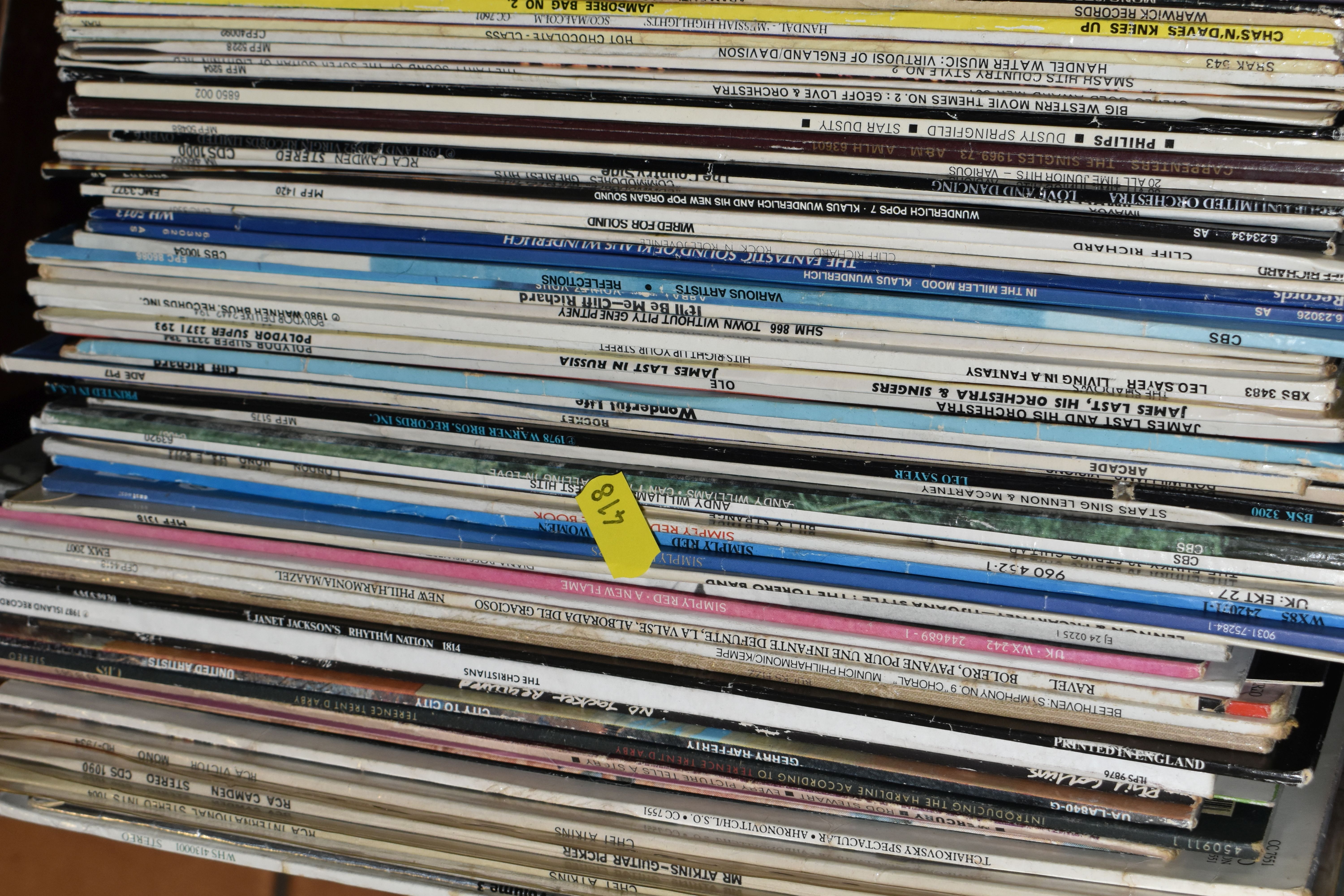 TWO BOXES OF LPS including artists such as Queen, The Beatles, Elton John, U2, Human League, etc - Image 5 of 5