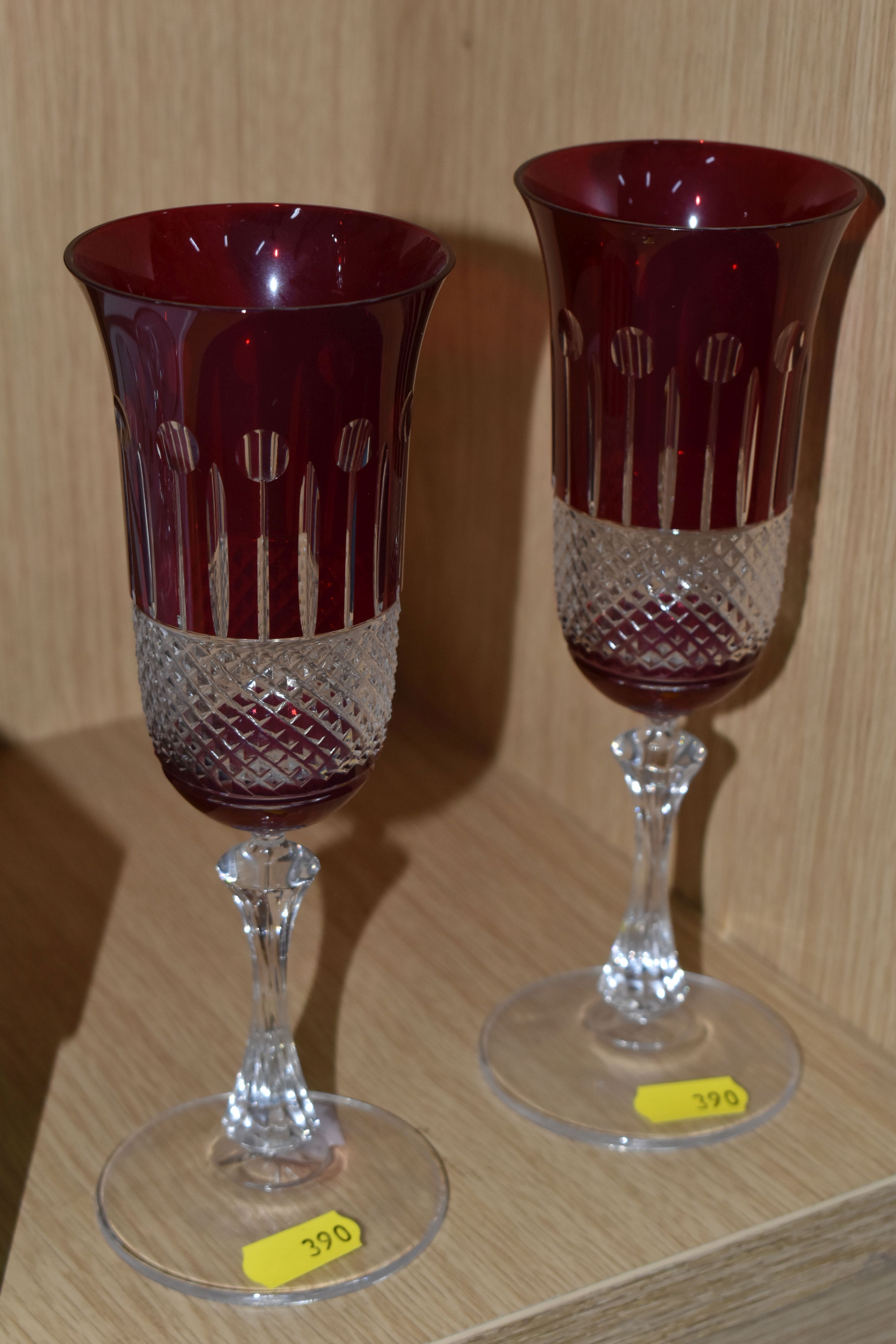 A QUANTITY OF GLASSWARE, comprising a Villeroy & Boch tumbler, two Tutbury Crystal tumblers, a mid- - Image 7 of 7