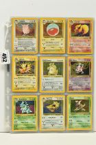 COMPLETE POKEMON JUNGLE SET, condition ranges from moderately played to lightly played