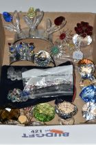 A BOX OF SWAROVSKI CRYSTAL RENEWAL FLOWERS, ETC, to include renewal tulips 2002, 2003 and 2004