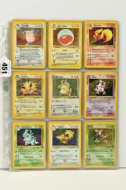COMPLETE POKEMON JUNGLE SET, condition ranges from moderately played to excellent