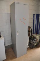 AN ELITE METAL LOCKER with one key width 45cm depth 45cm height 180cm