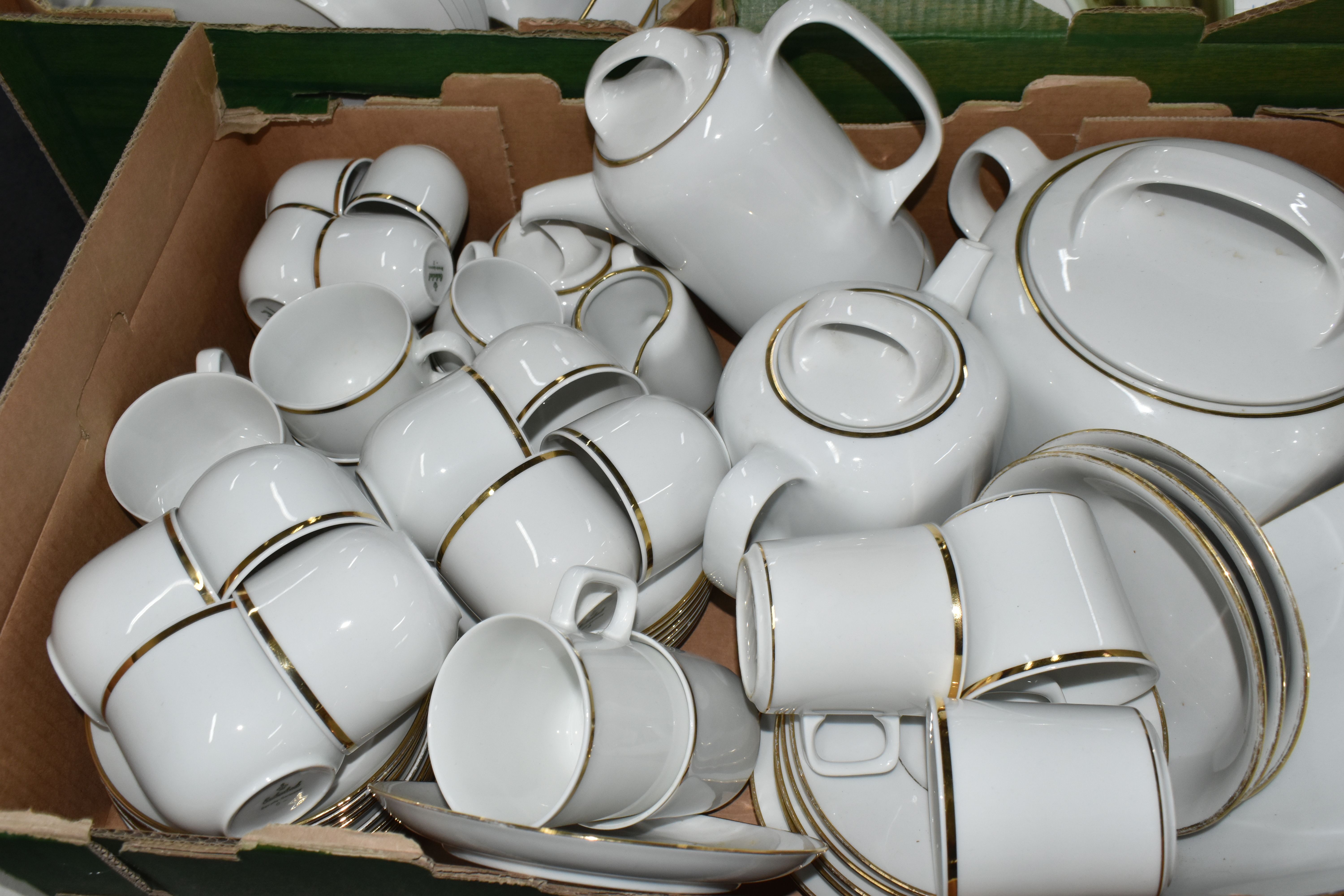 FIVE BOXES OF CERAMIC TABLEWARE to include an extensive collection of Eschenbach continental - Image 2 of 6