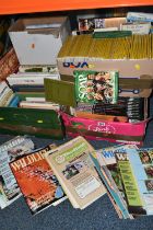 FOUR BOXES OF BOOKS AND MAGAZINES, including BBC Motion Gallery 'Ultimate Wildlife', National