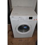 A BEKO WTB820E1W WASHING MACHINE width 60cm depth 57cm height 84cm (PAT pass, spin cycle run but not