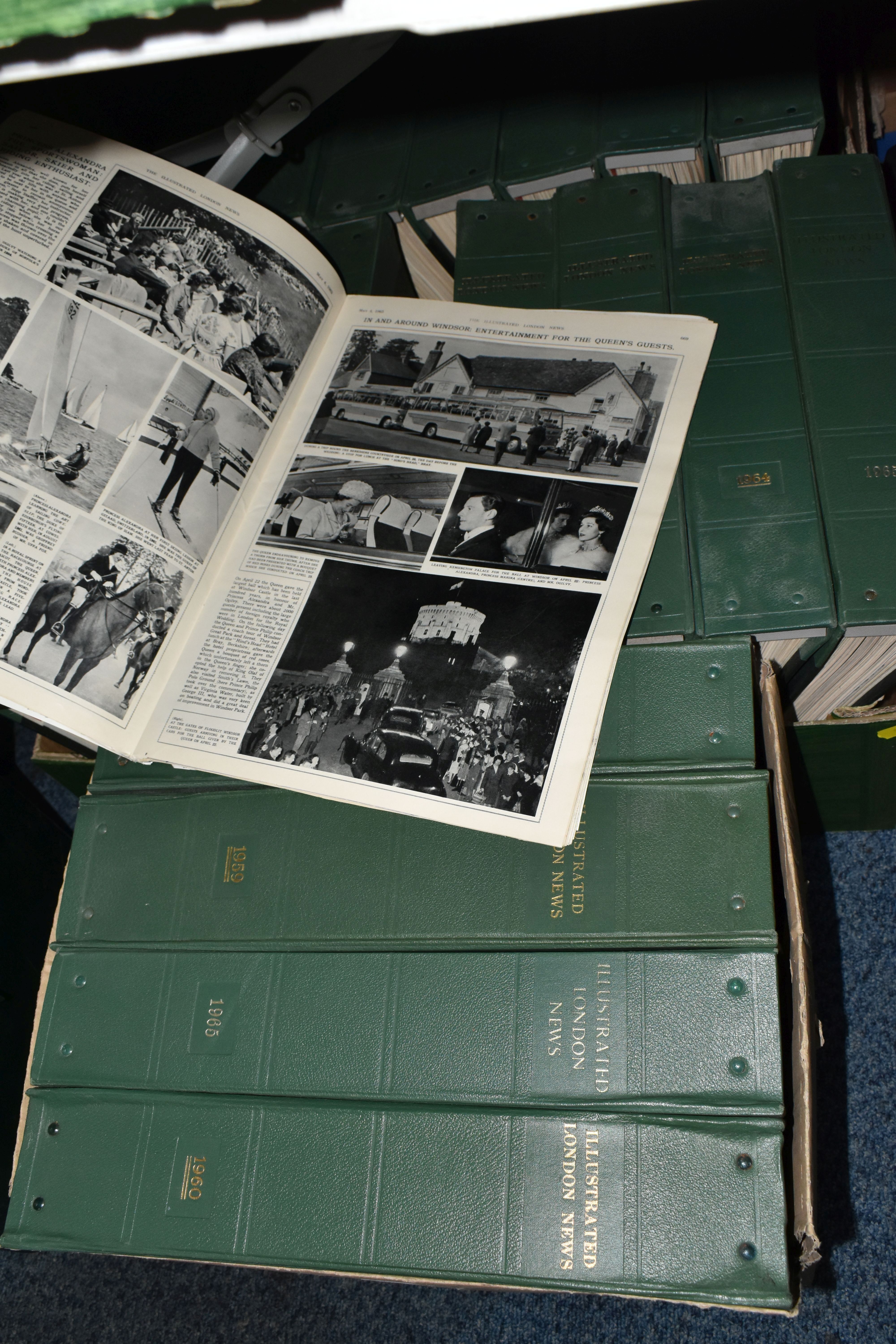 A COLLECTION OF NEWSPAPER COPIES to include eighteen binders of 'Illustrated London News' volumes - Image 2 of 3