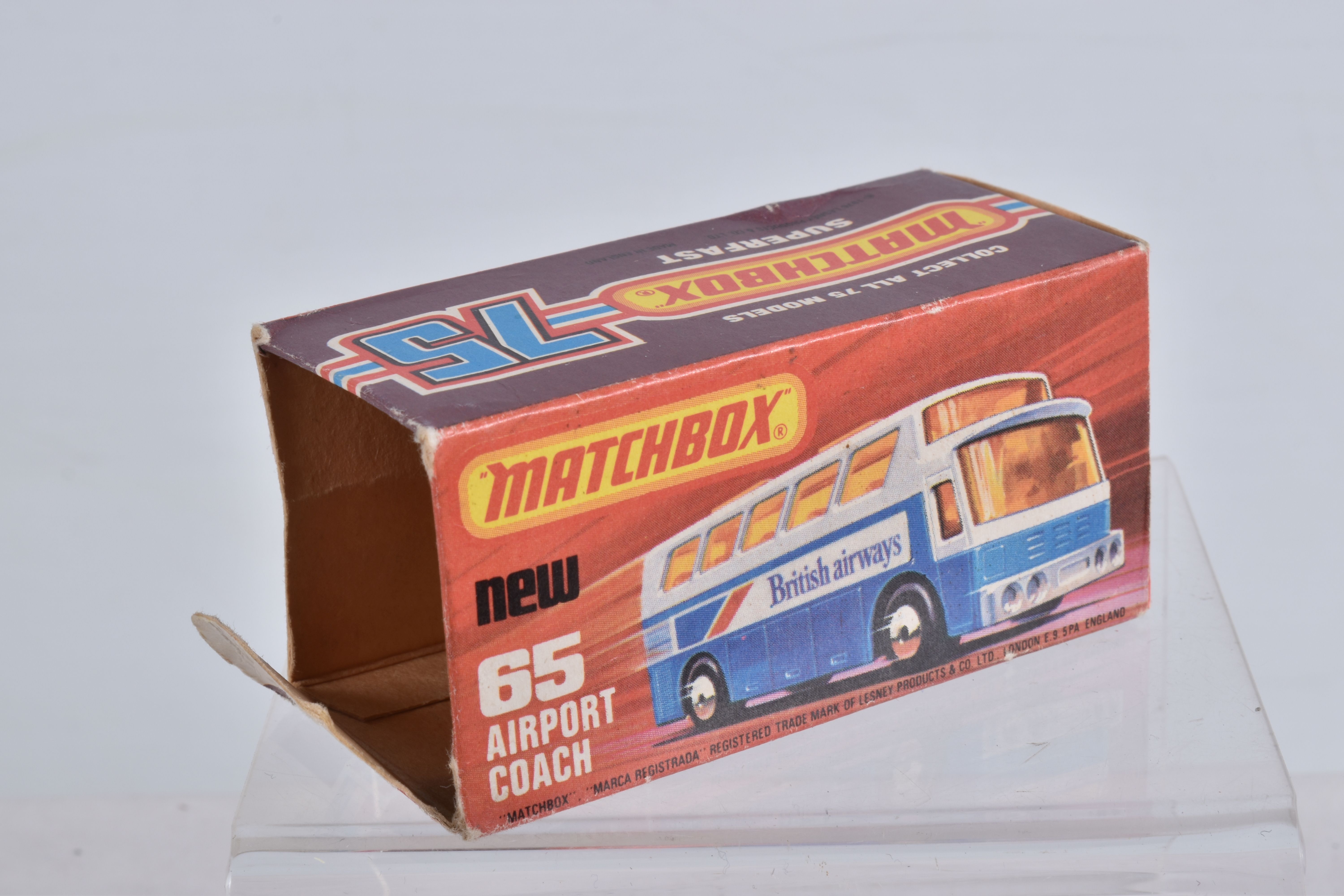 SEVEN BOXED MATCHBOX SUPERFAST DIECAST MODEL VEHICLES, the first a new no. 65 Airport Coach, - Image 36 of 45