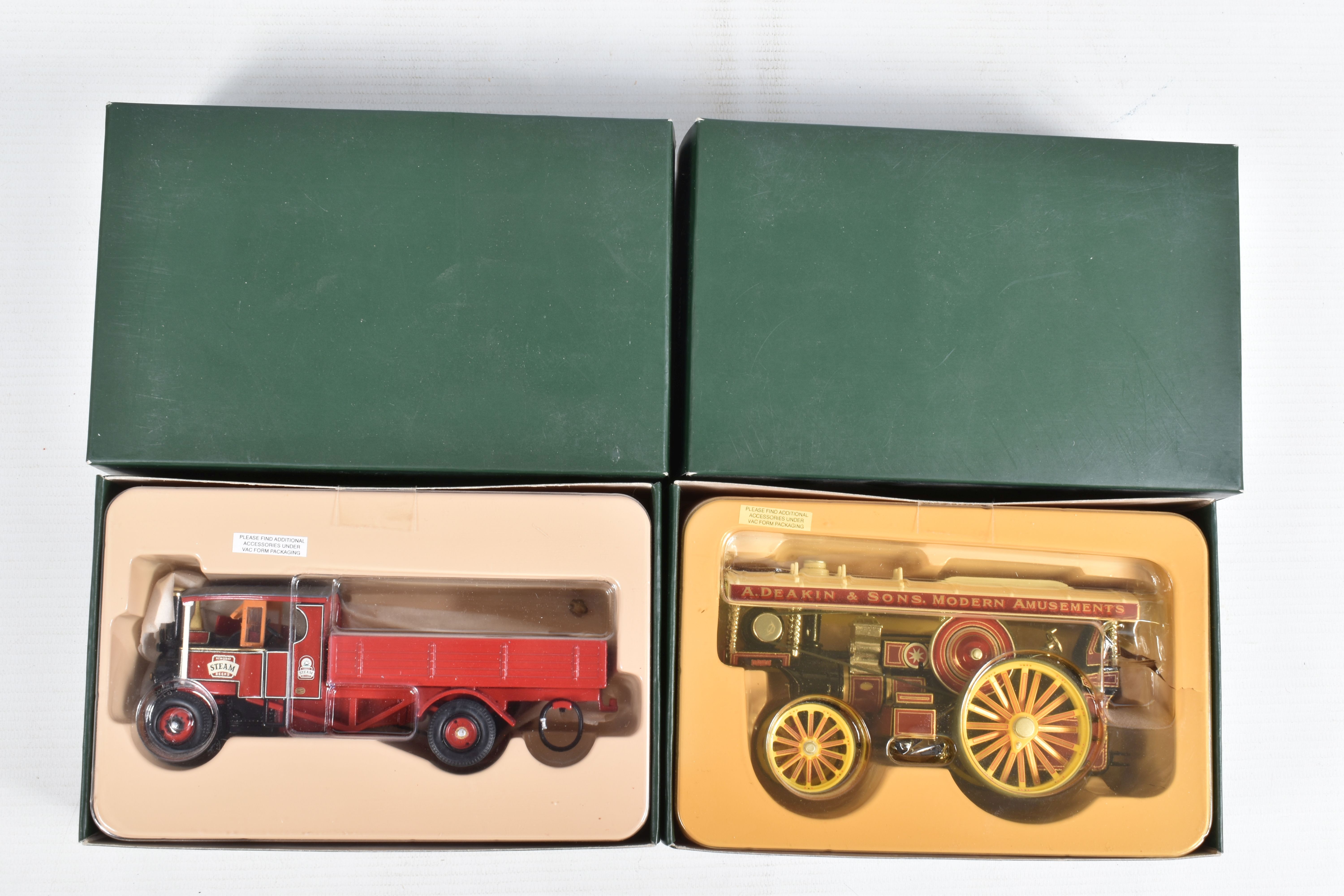 FIVE BOXED DIECAST CORGI STEAM ENGINE MODELS, to include a Sentinel drop side waggon - Express - Bild 2 aus 4
