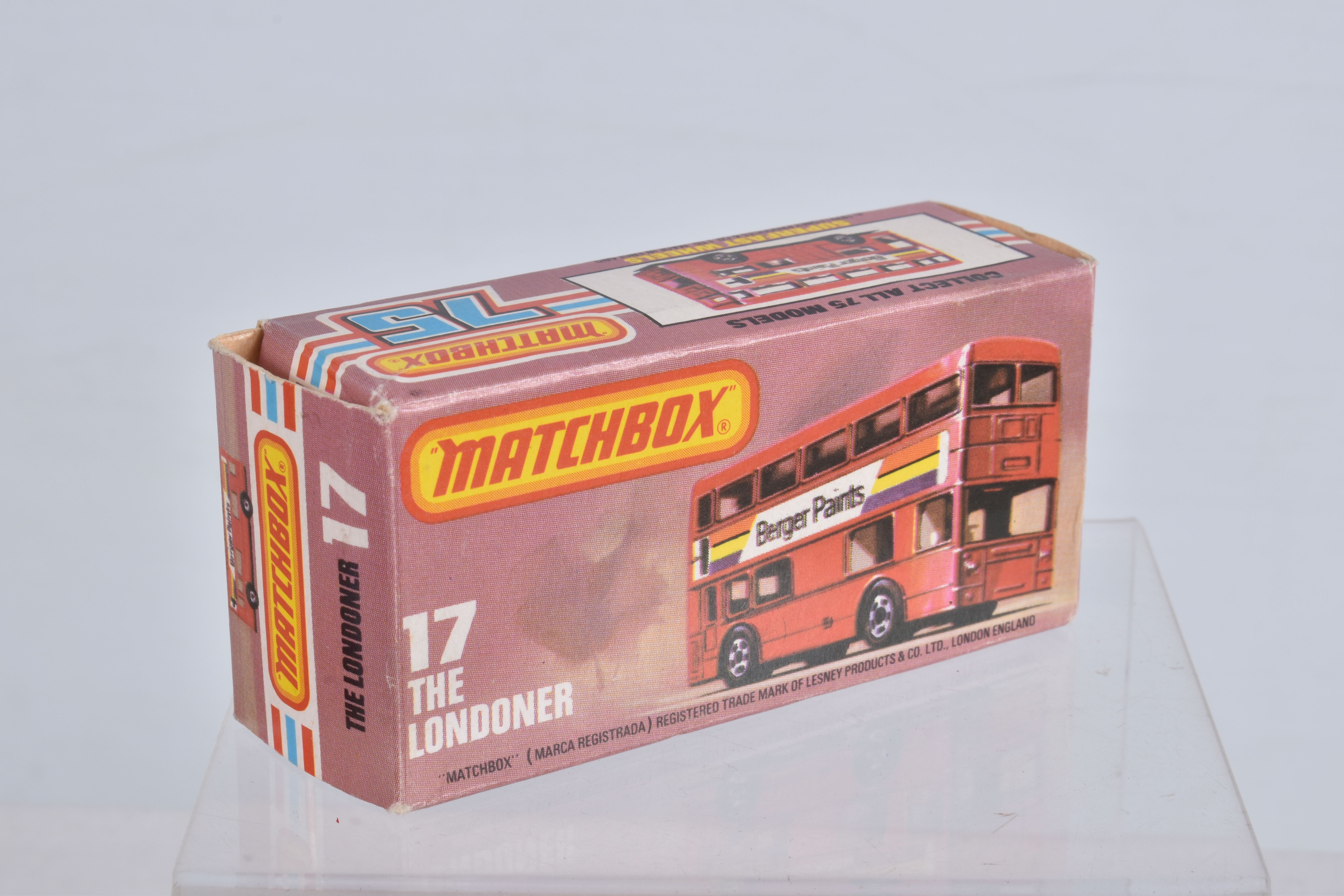 SEVEN BOXED MATCHBOX SUPERFAST DIECAST MODEL VEHICLES, the first a new no. 65 Airport Coach, - Image 11 of 45