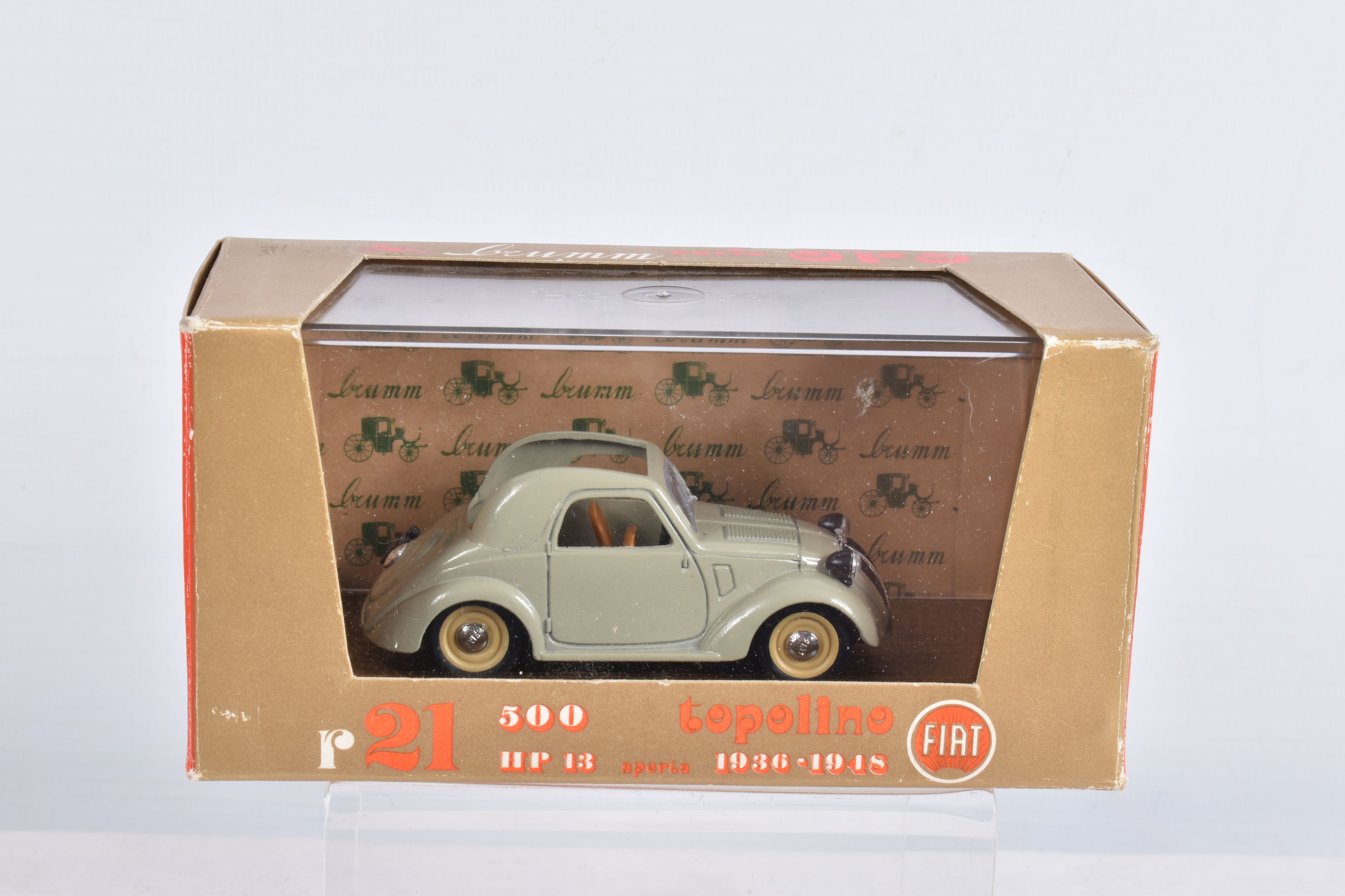 TWENTY ONE BOXED BRUMM DIECAST VEHICLES, to include a R9 Coppa Florio, model no. HP 75a R10 Gordon - Image 20 of 22