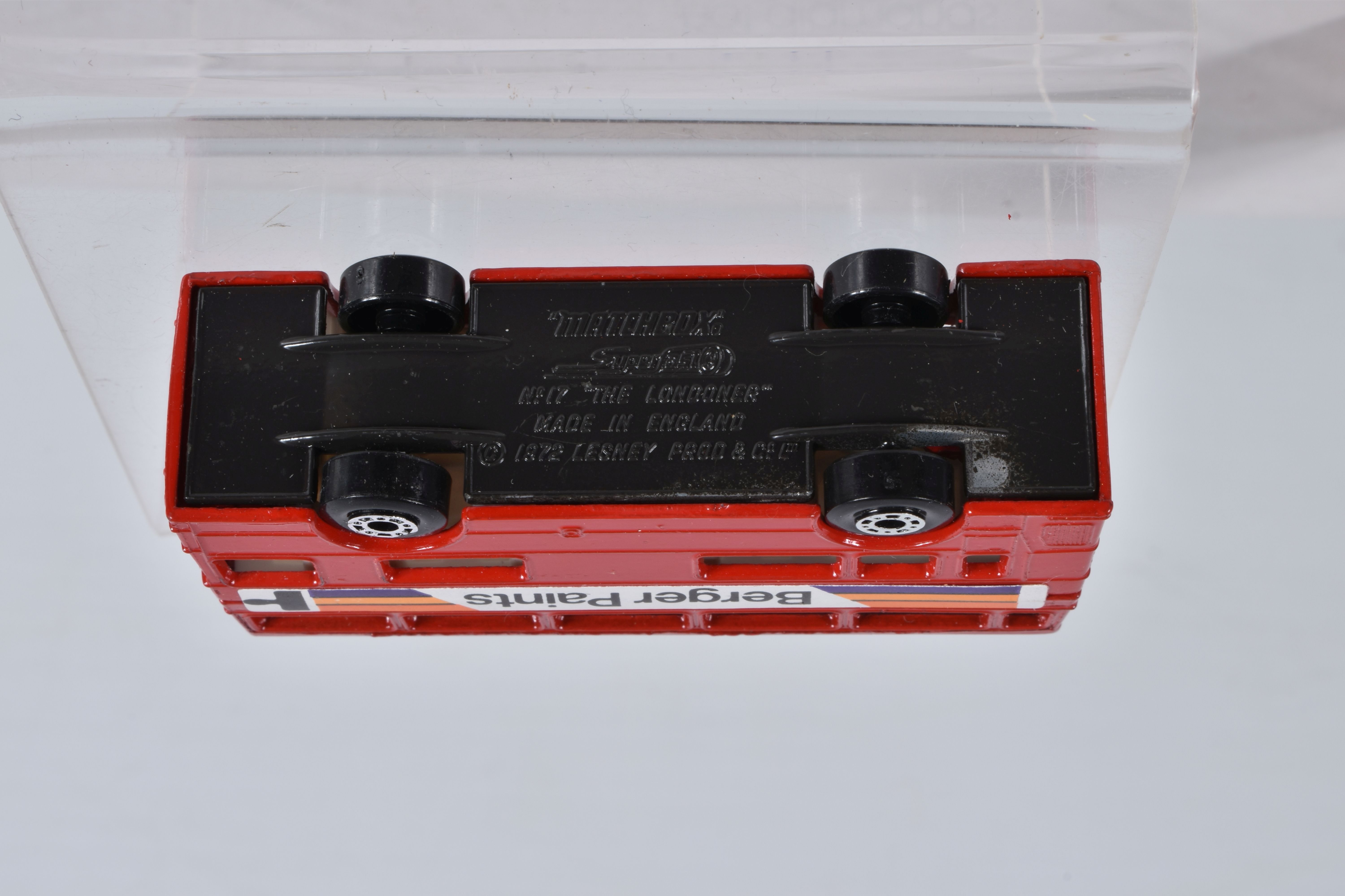 SEVEN BOXED MATCHBOX SUPERFAST DIECAST MODEL VEHICLES, the first a new no. 65 Airport Coach, - Image 14 of 45