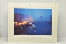PETER WILEMAN (BRITISH 1946) 'VENETIAN NIGHTS III', a signed artist proof edition print on paper,