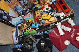 FOUR BOXES OF GAMES AND A DeAGOSTINI HARRY POTTER CHESS SET AND CHESS BOARD, part work set from
