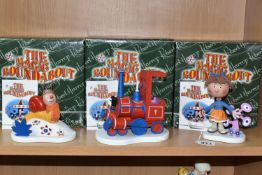 THREE BOXED ROBERT HARROP 'THE MAGIC ROUNDABOUT' SCULPTURES, comprising 'Florence' MR02, 'Brian'