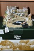 A BOXED LILLIPUT LANE 'YULETIDE HARBOUR' LIMITED EDITION SCULPTURE, L2886, with deeds numbered 1438,