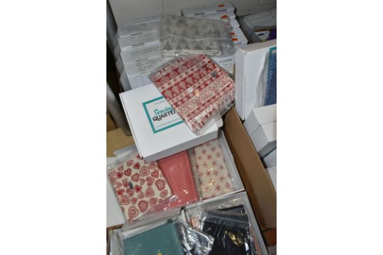 THREE BOXES CONTAINING A QUANTITY OF BOXED SETS OF 'SEWING QUARTER' FABRIC SQUARES, to include - Image 3 of 5