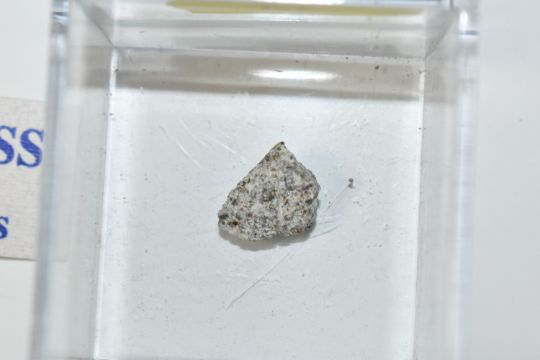 TWO METEORITE FRAGMENTS, comprising a piece of UK Barwell meteorite, which was observed falling in - Image 3 of 3