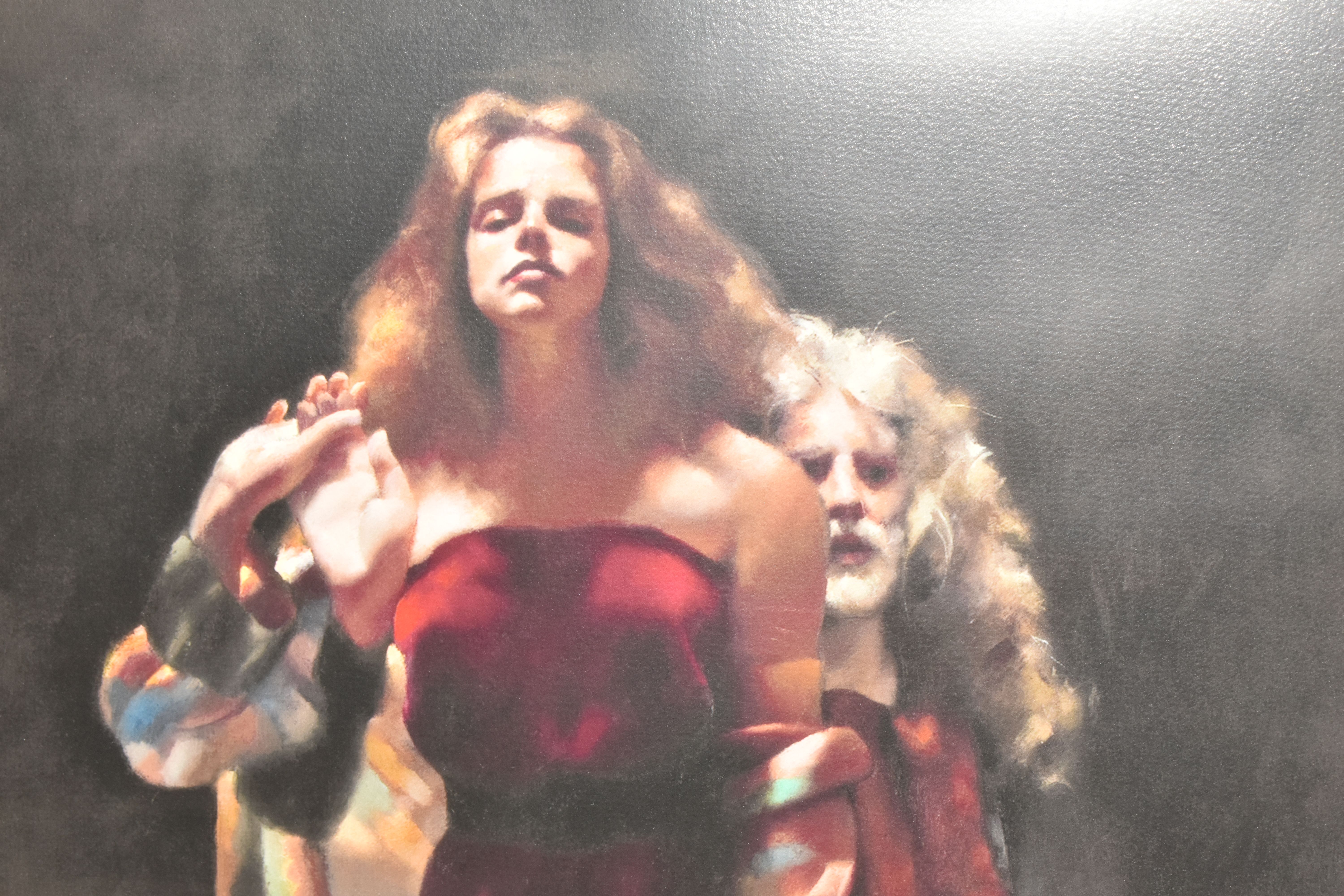 ROBERT LENKIEWICZ (1941-2002) 'THE PAINTER WITH JANINE PECORINI', a limited edition proof print, - Image 3 of 8